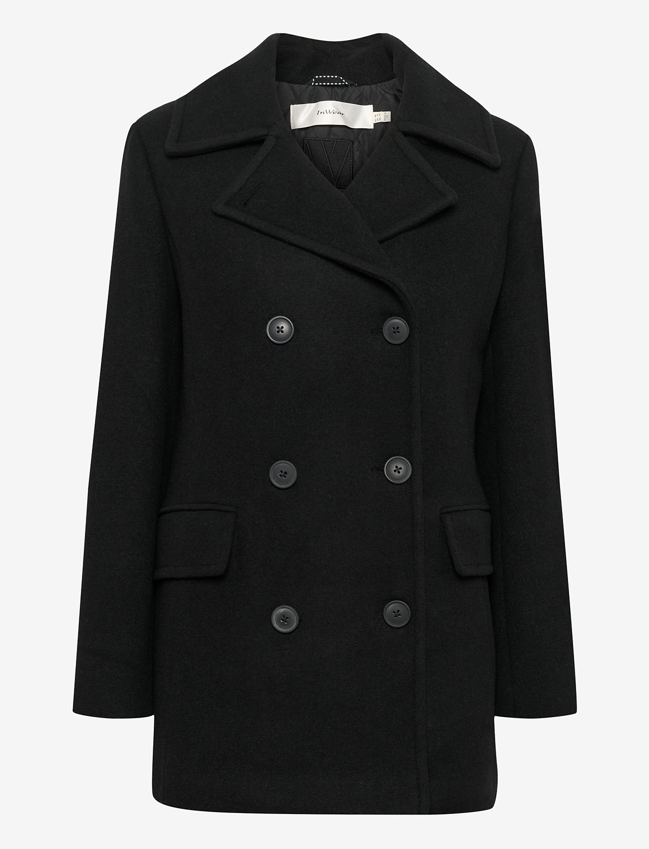 InWear - PerryIW Sailor Coat R - villakangastakit - black - 1