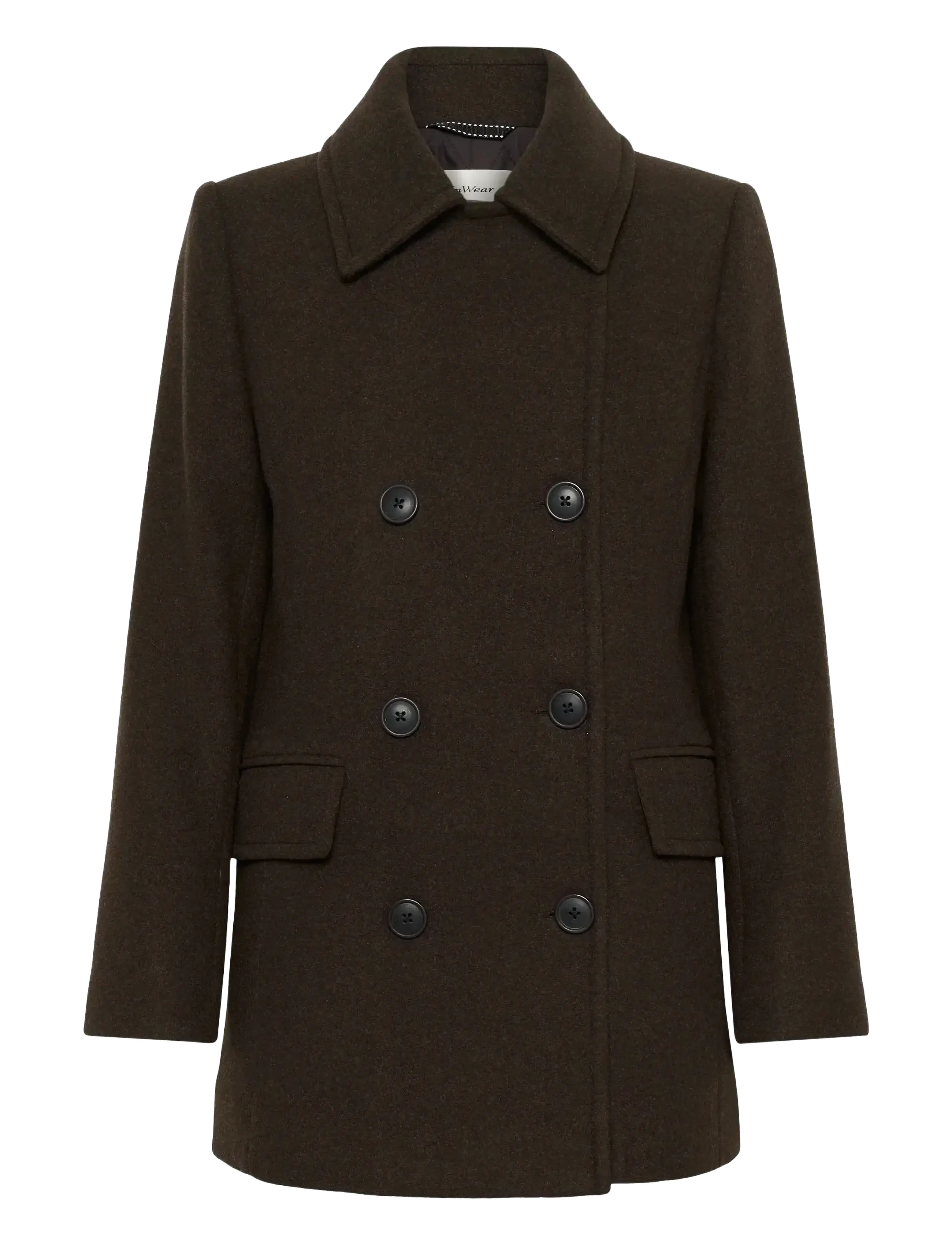 InWear PerryIW Sailor Coat R - Mäntel - CHOCOLATE BROWN / brown