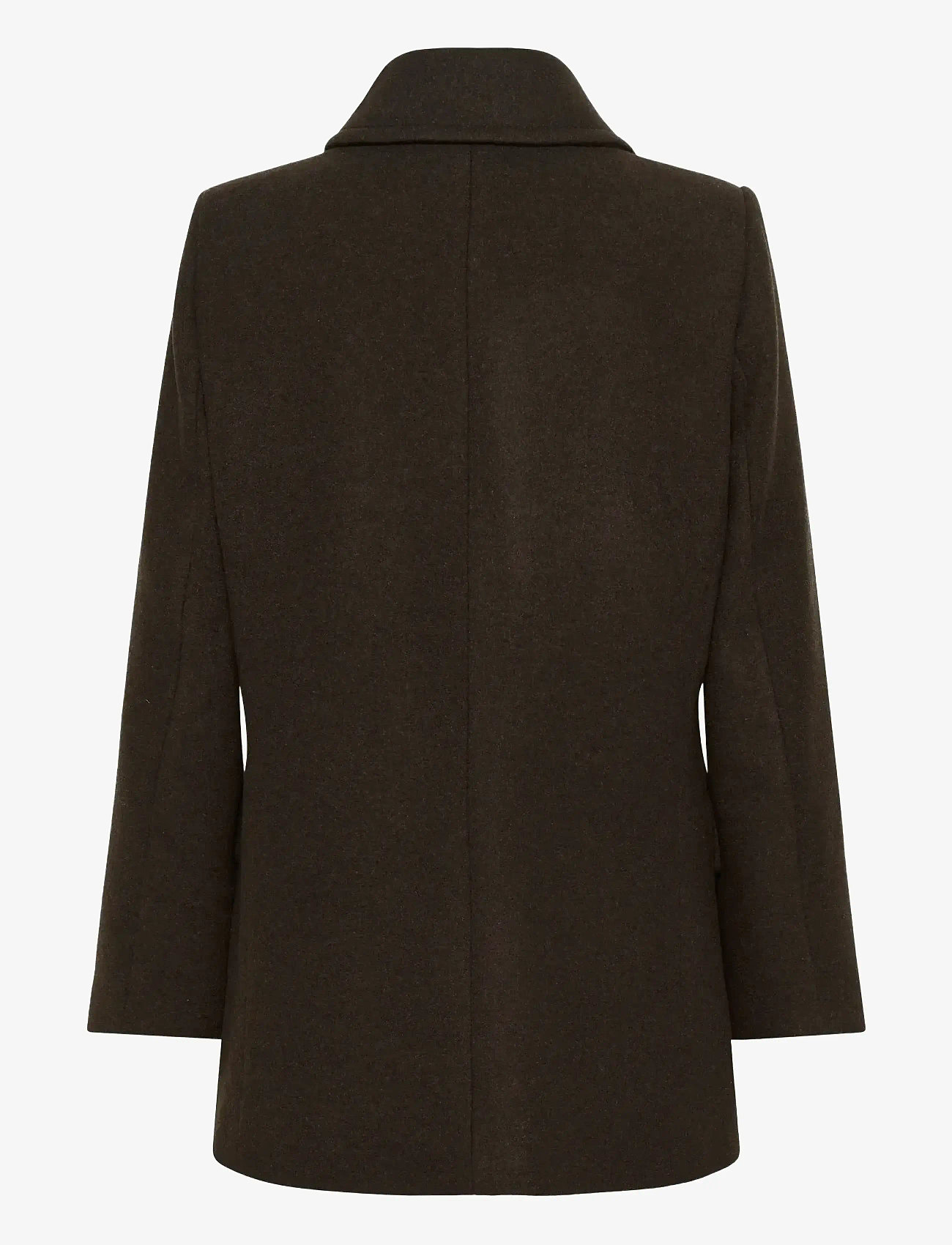 InWear - PerryIW Sailor Coat R - uldfrakker - chocolate brown - 2