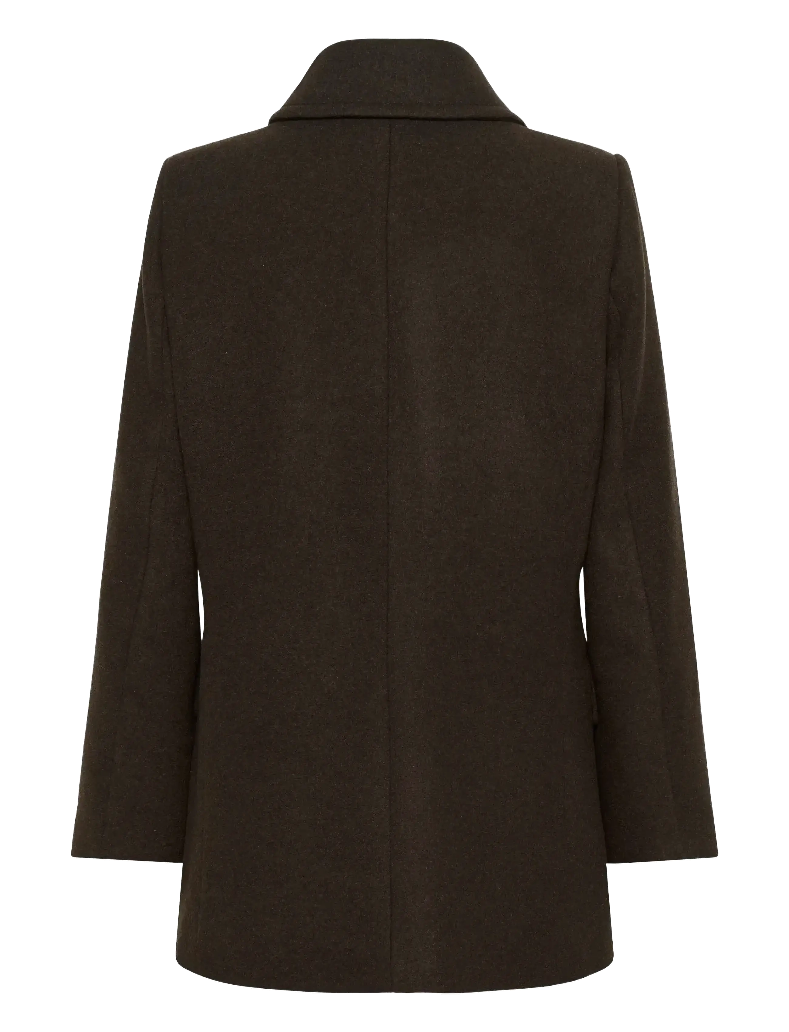 InWear - PerryIW Sailor Coat R - winter jackets - chocolate brown - 2
