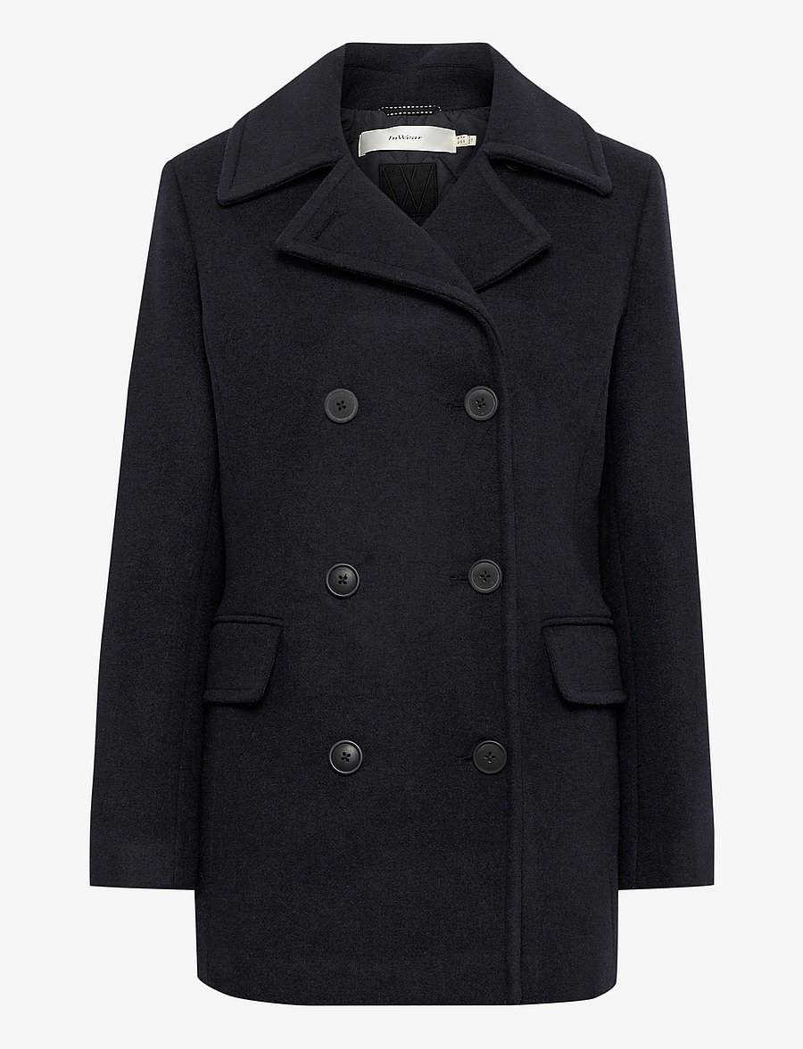 InWear - PerryIW Sailor Coat R - vestes d'hiver - marine blue - 1