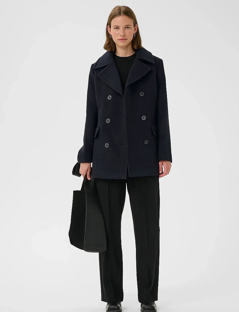 InWear - PerryIW Sailor Coat R - winterjacken - marine blue - 3