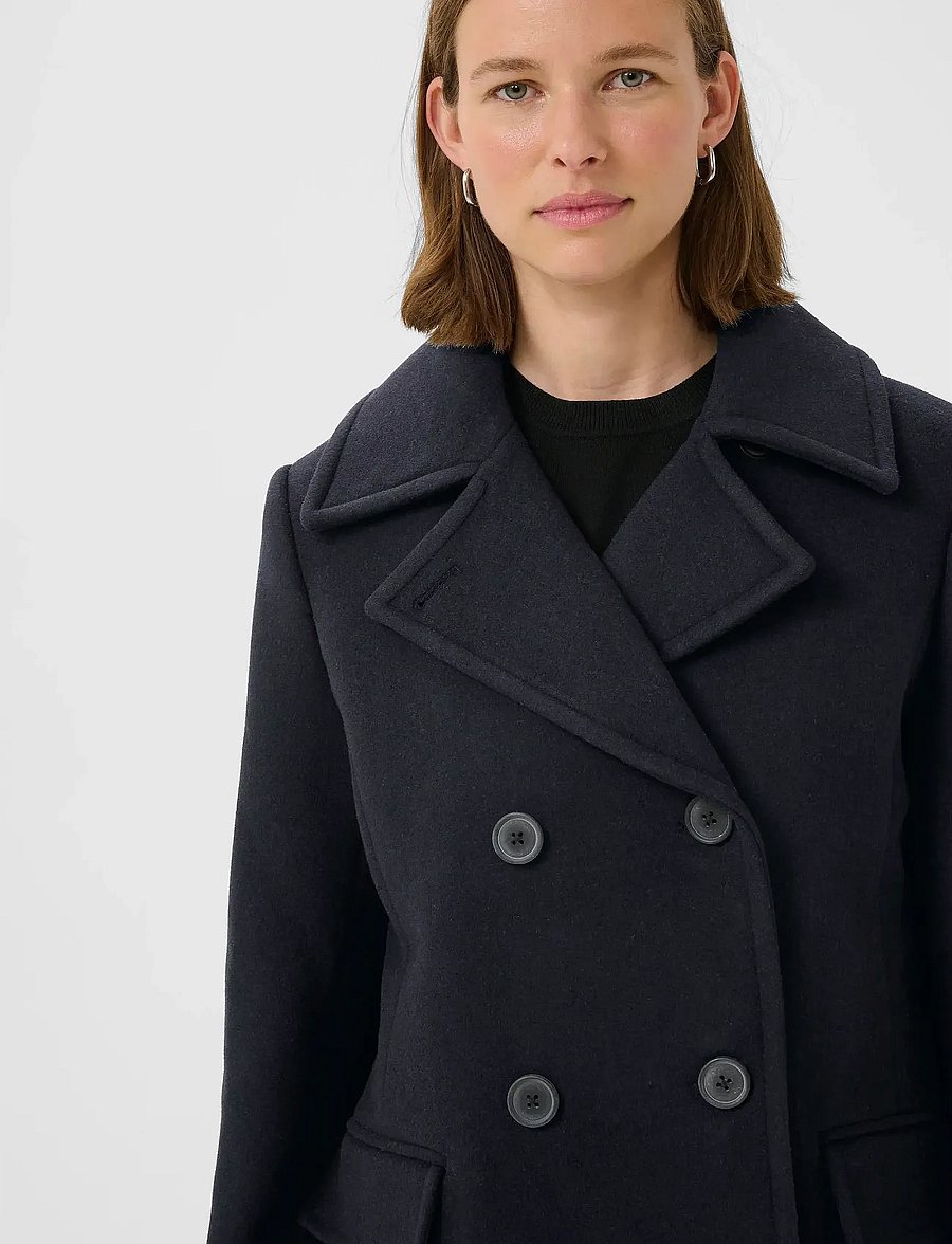 InWear - PerryIW Sailor Coat R - vestes d'hiver - marine blue - 5