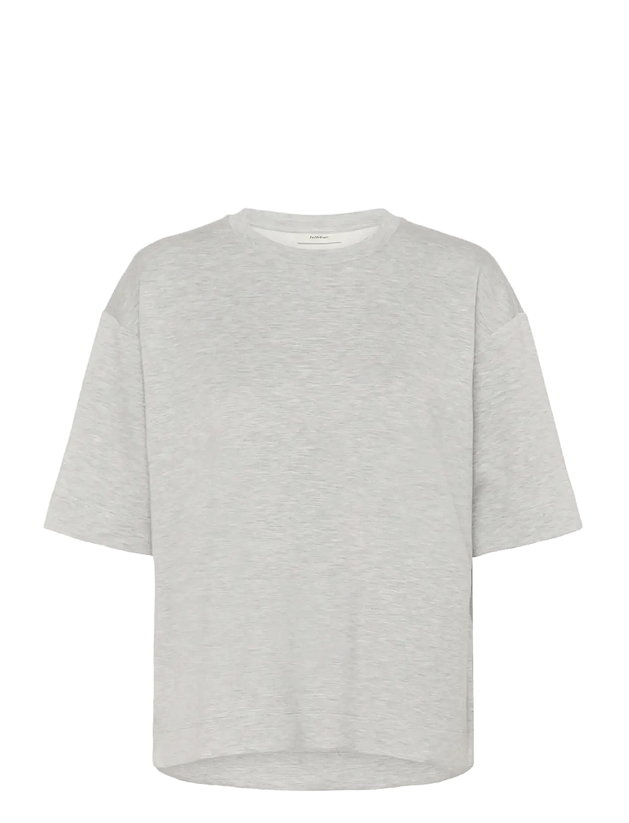 InWear - PannieIW Oversize Tshirt Melange - t-shirts - granite melange - 1