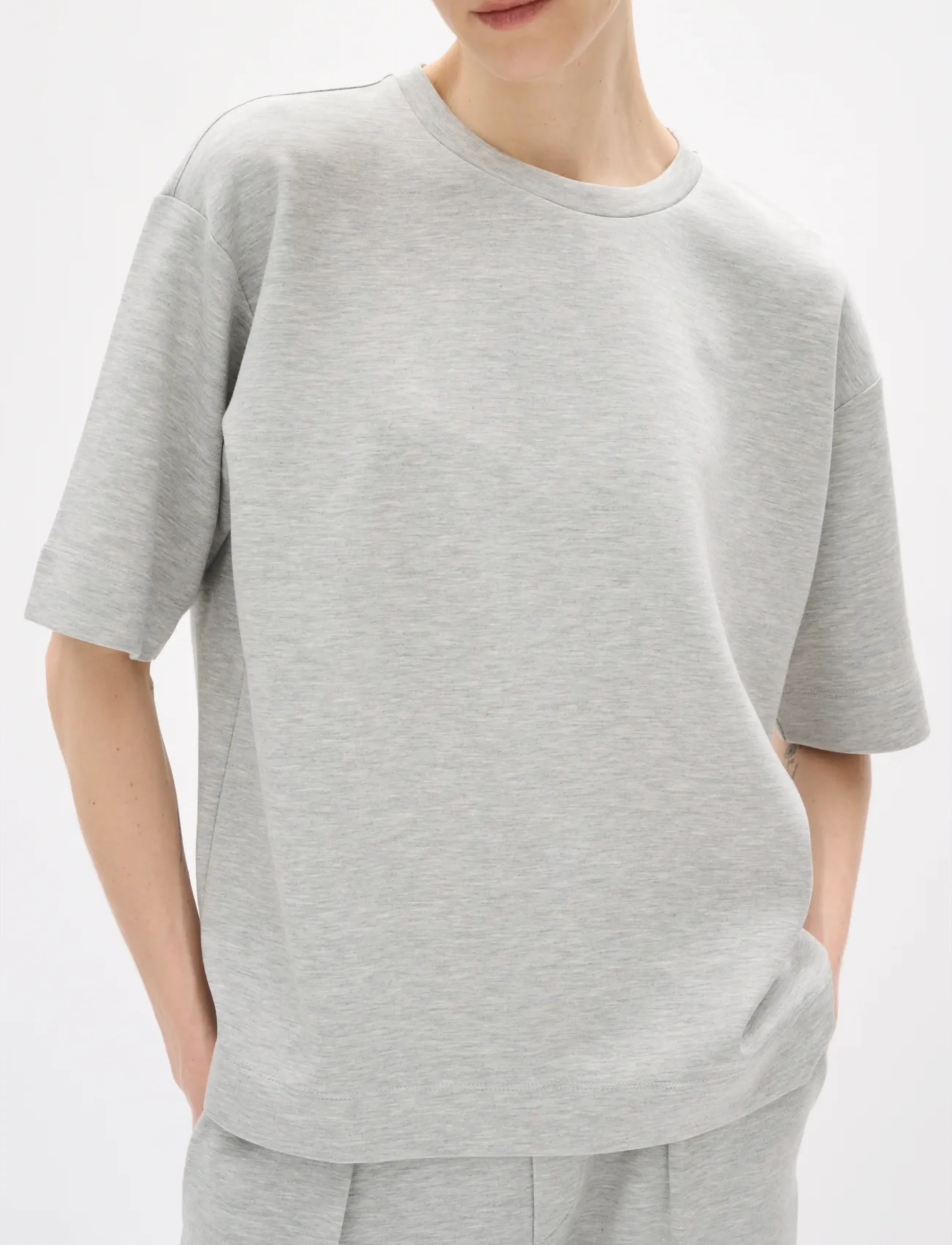 InWear Pannieiw Oversize Tshirt Melange t-shirts dam – bild 5