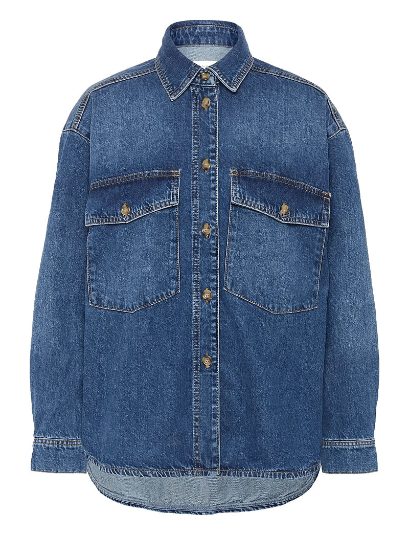 InWear - NaavaIW Shirt - denimskjorter - medium vintage - 1