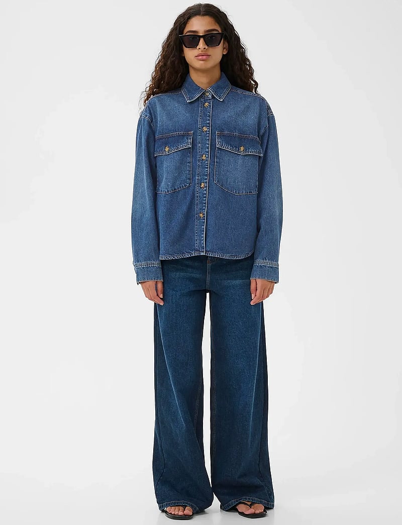 InWear - NaavaIW Shirt - denimskjorter - medium vintage - 3