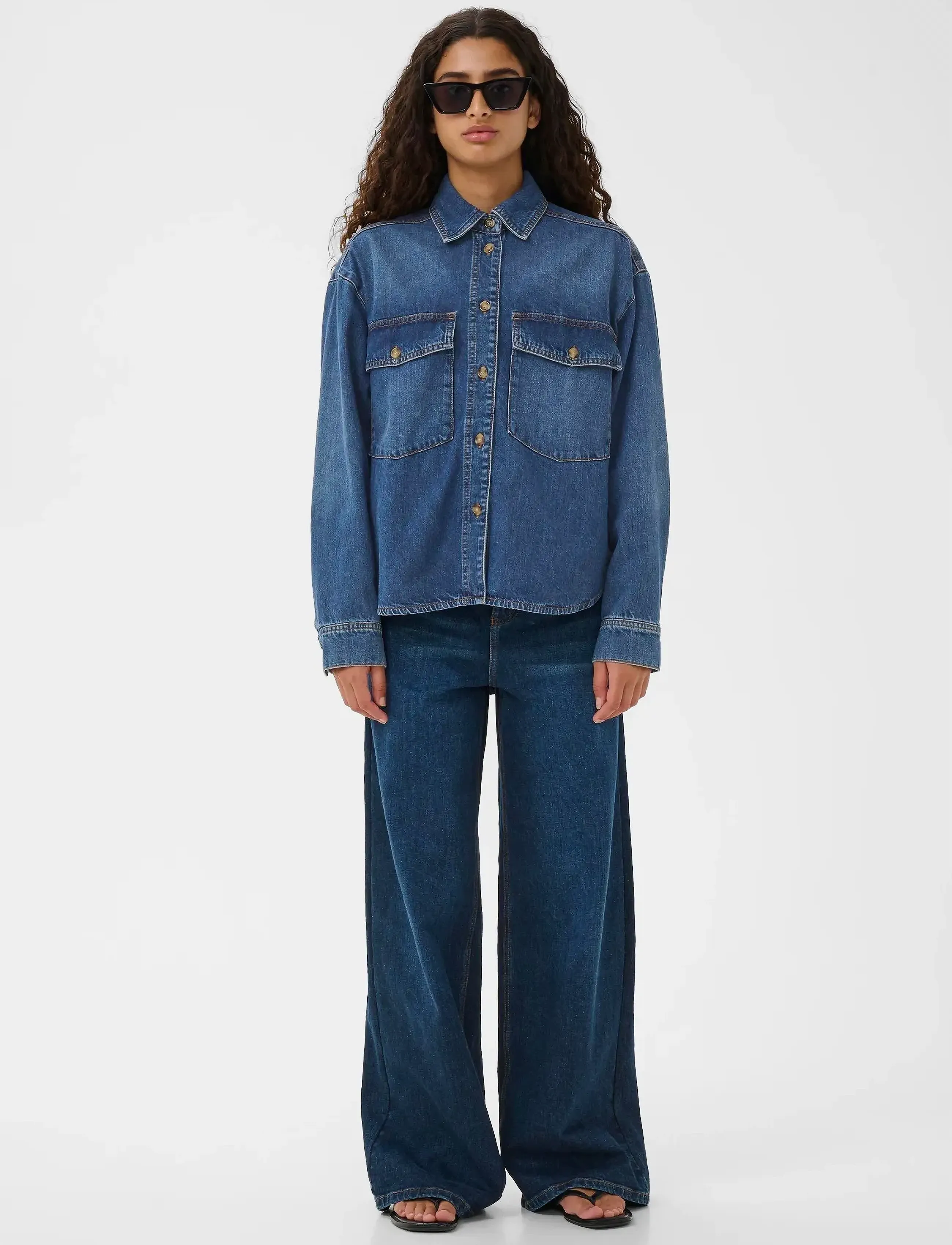 InWear - NaavaIW Shirt - teksasärgid - medium vintage - 3