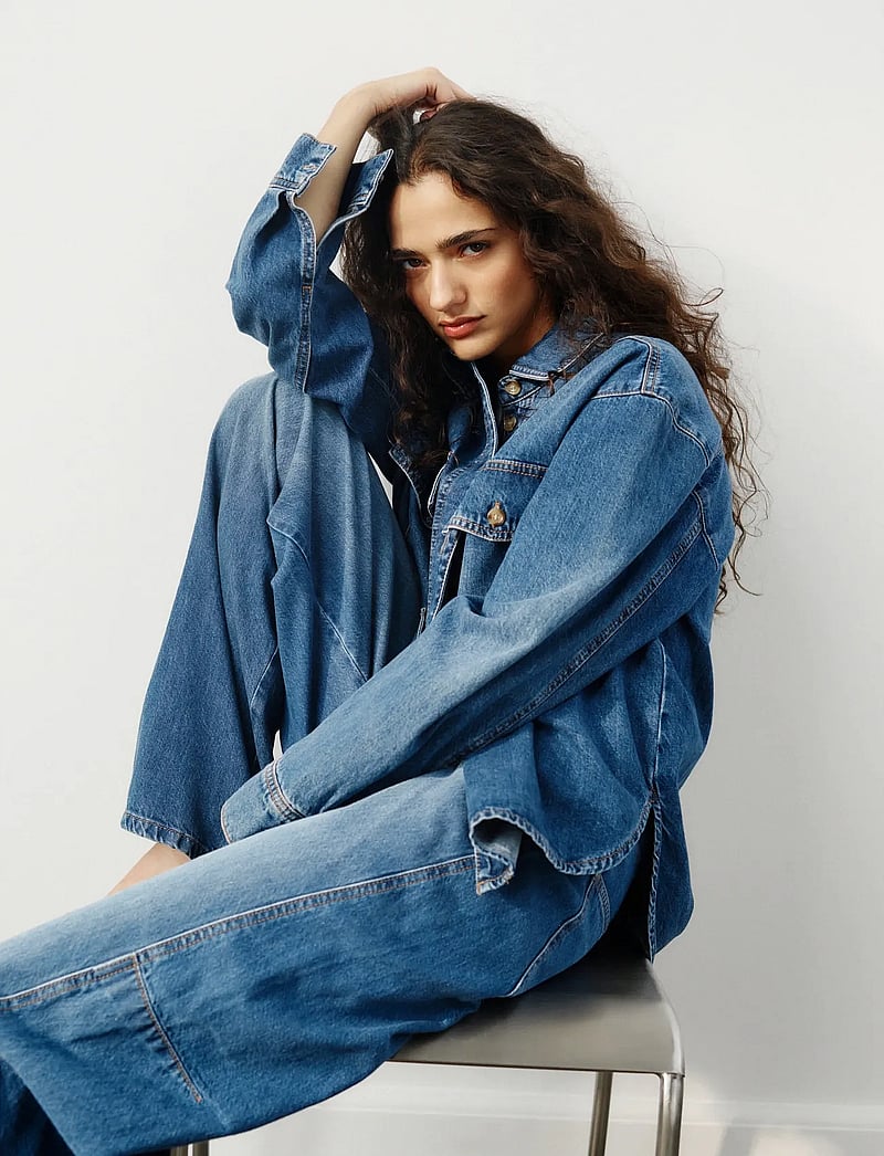 InWear - NaavaIW Shirt - denimskjorter - medium vintage - 4