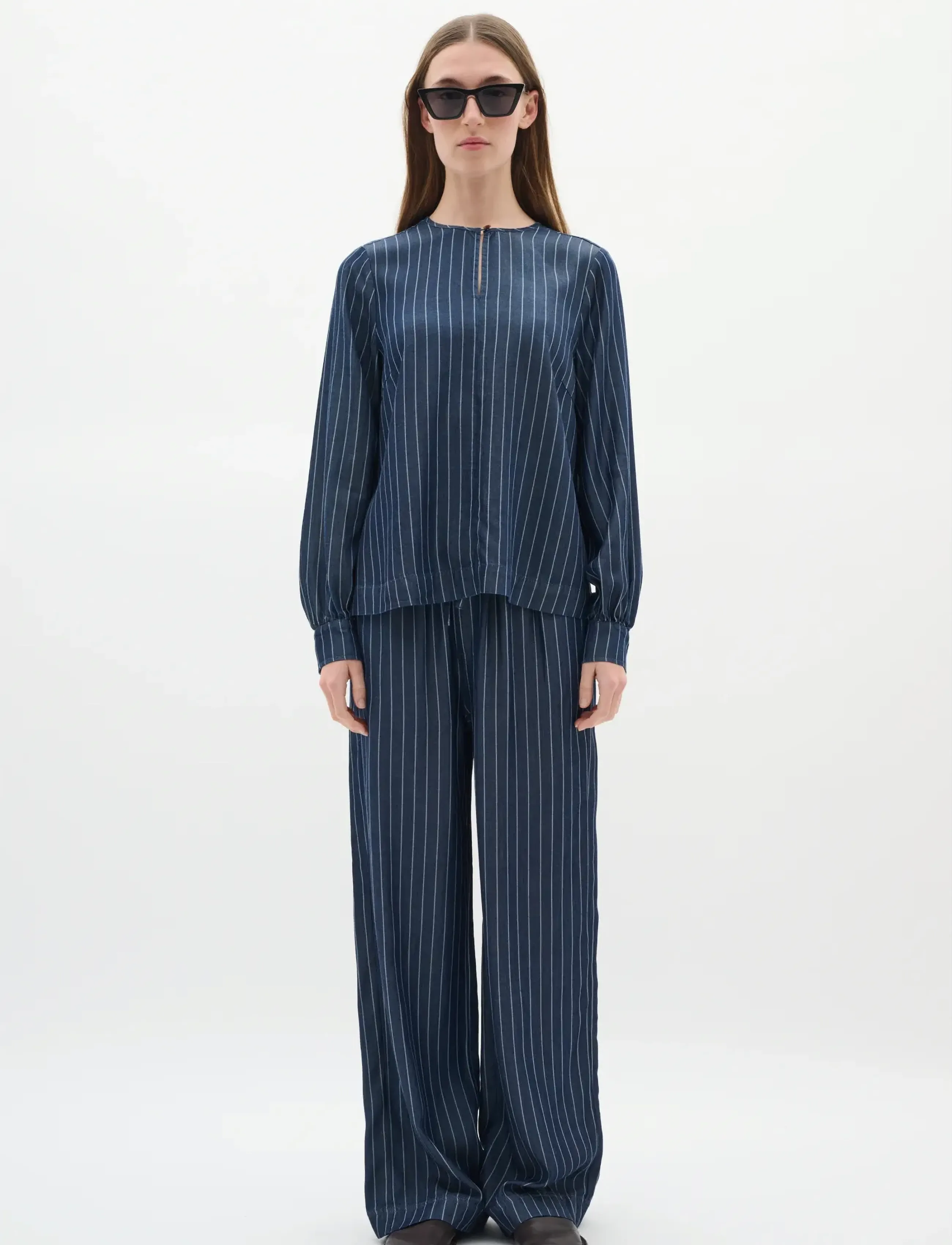 InWear - NadieIW Pullon Pant - dark blue denim - 3