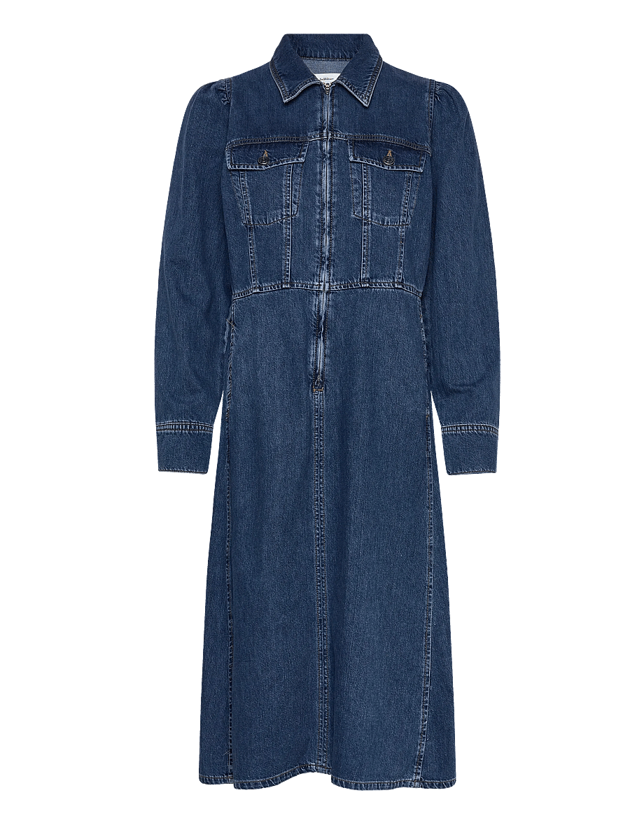 InWear - NaavaIW Dress - jeansklänningar - medium vintage - 1