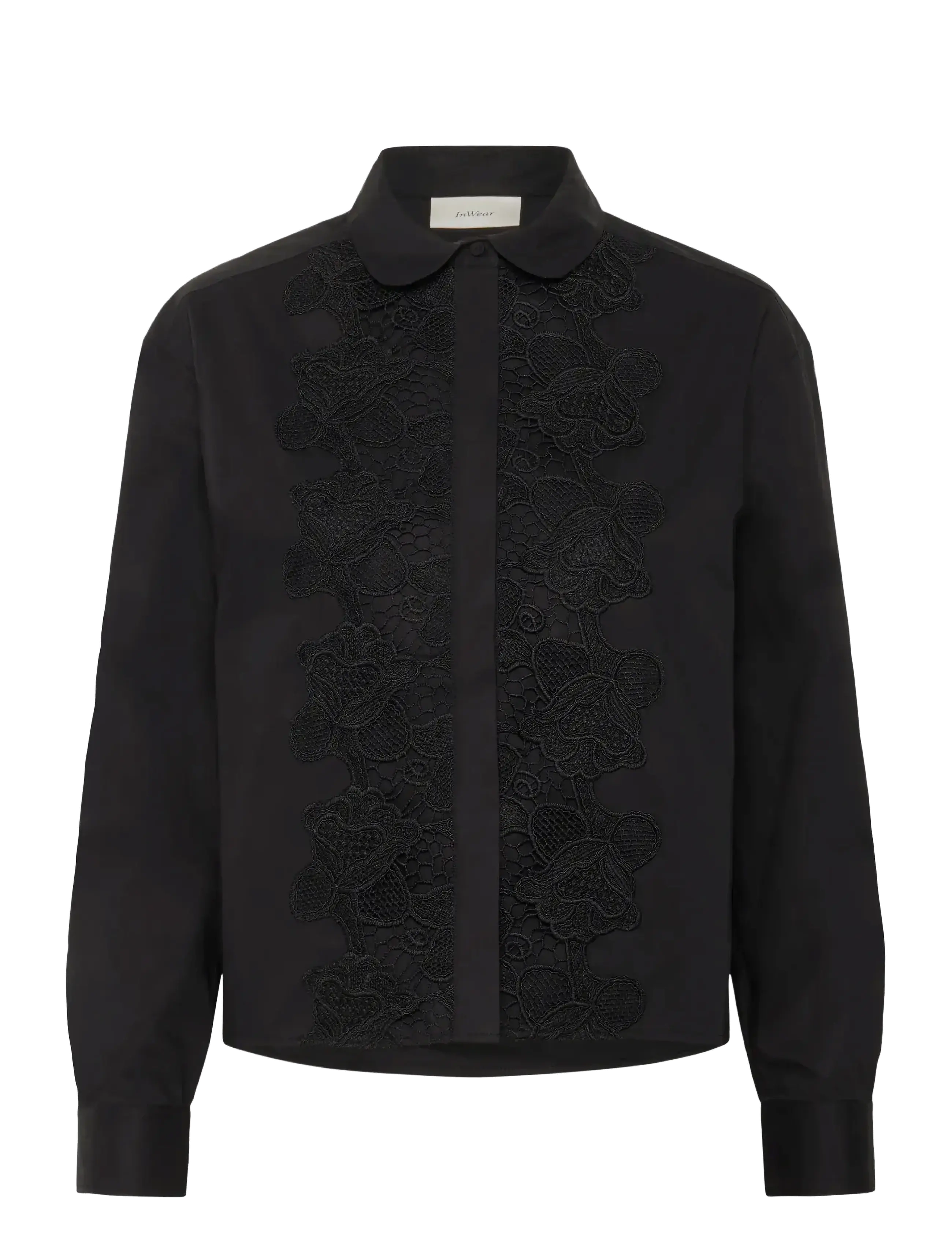 INWEAR Aimeeiw Cropped Shirt Schwarz - 34 - Damen
