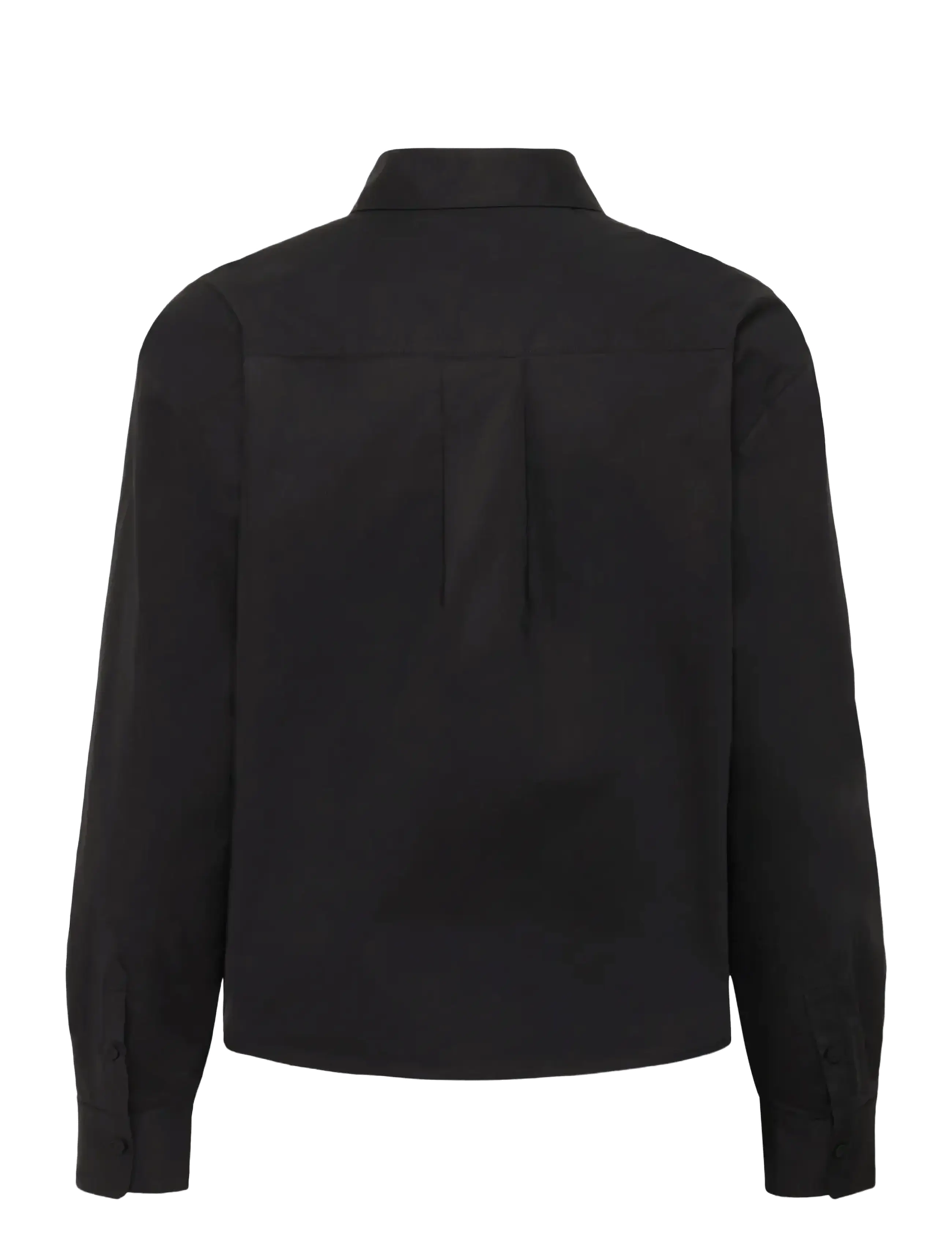 InWear - AimeeIW Cropped Shirt - langärmlige hemden - black - 2