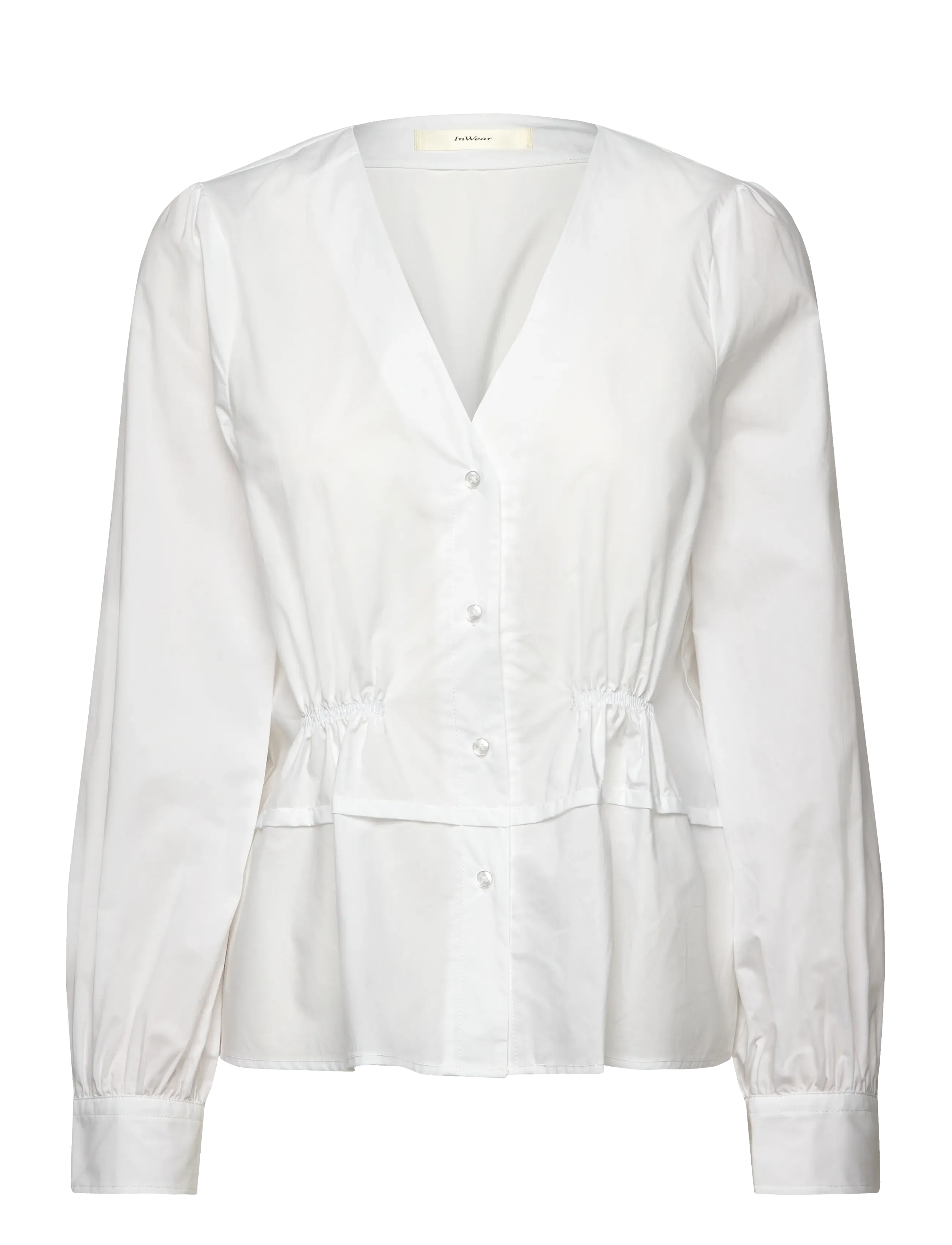 InWear - AtlasIW V-neck Shirt - pure white - 1