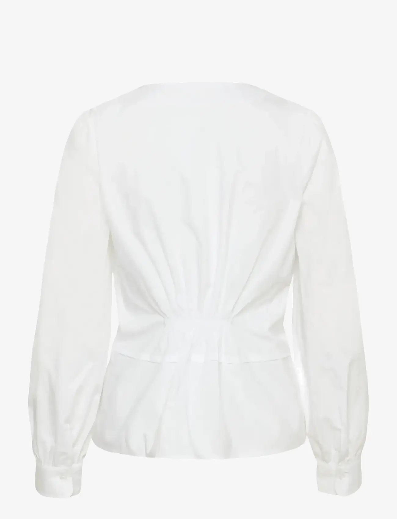InWear - AtlasIW V-neck Shirt - langærmede bluser - pure white - 2