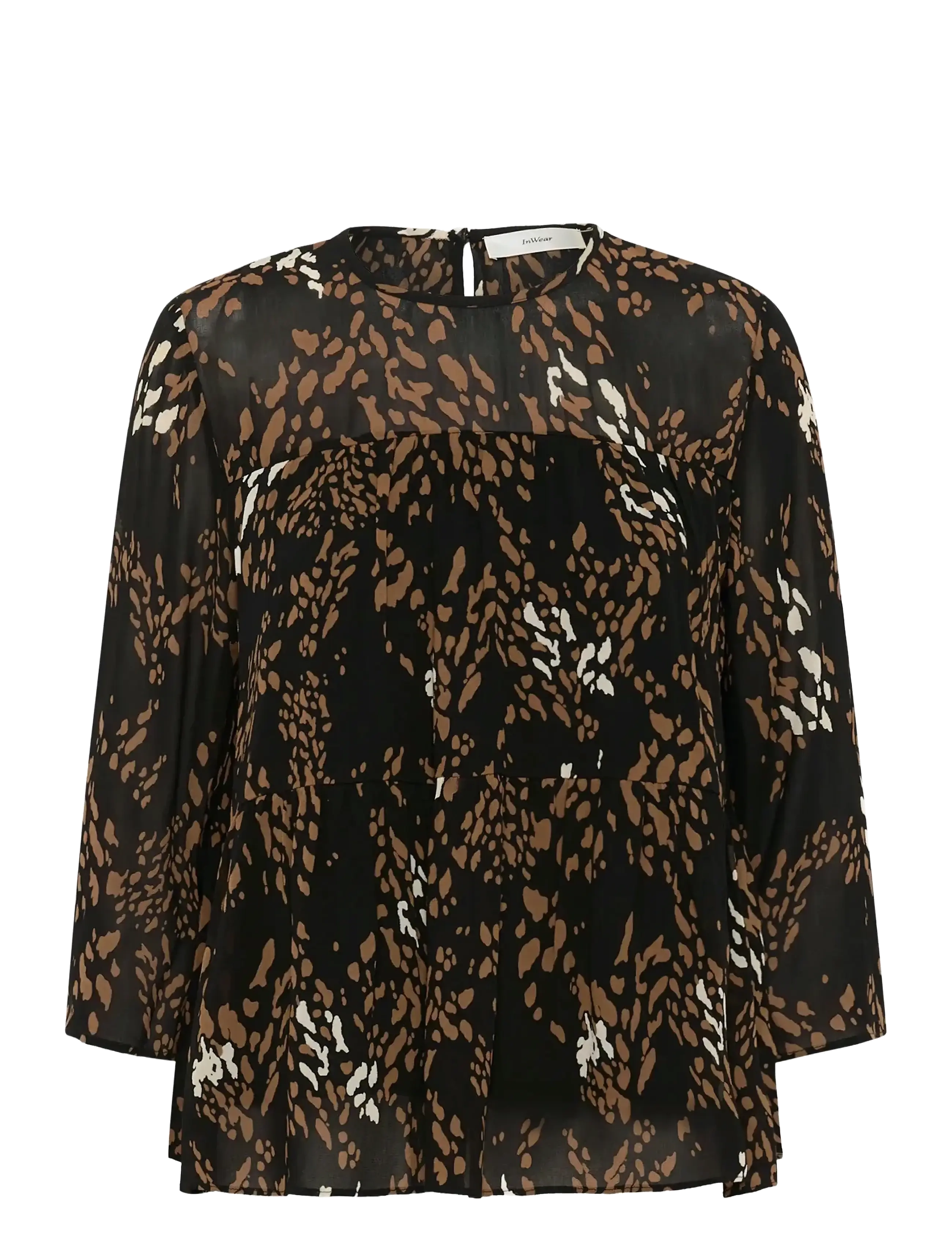 INWEAR Averieiw Bluse Schwarz - 44 - Damen