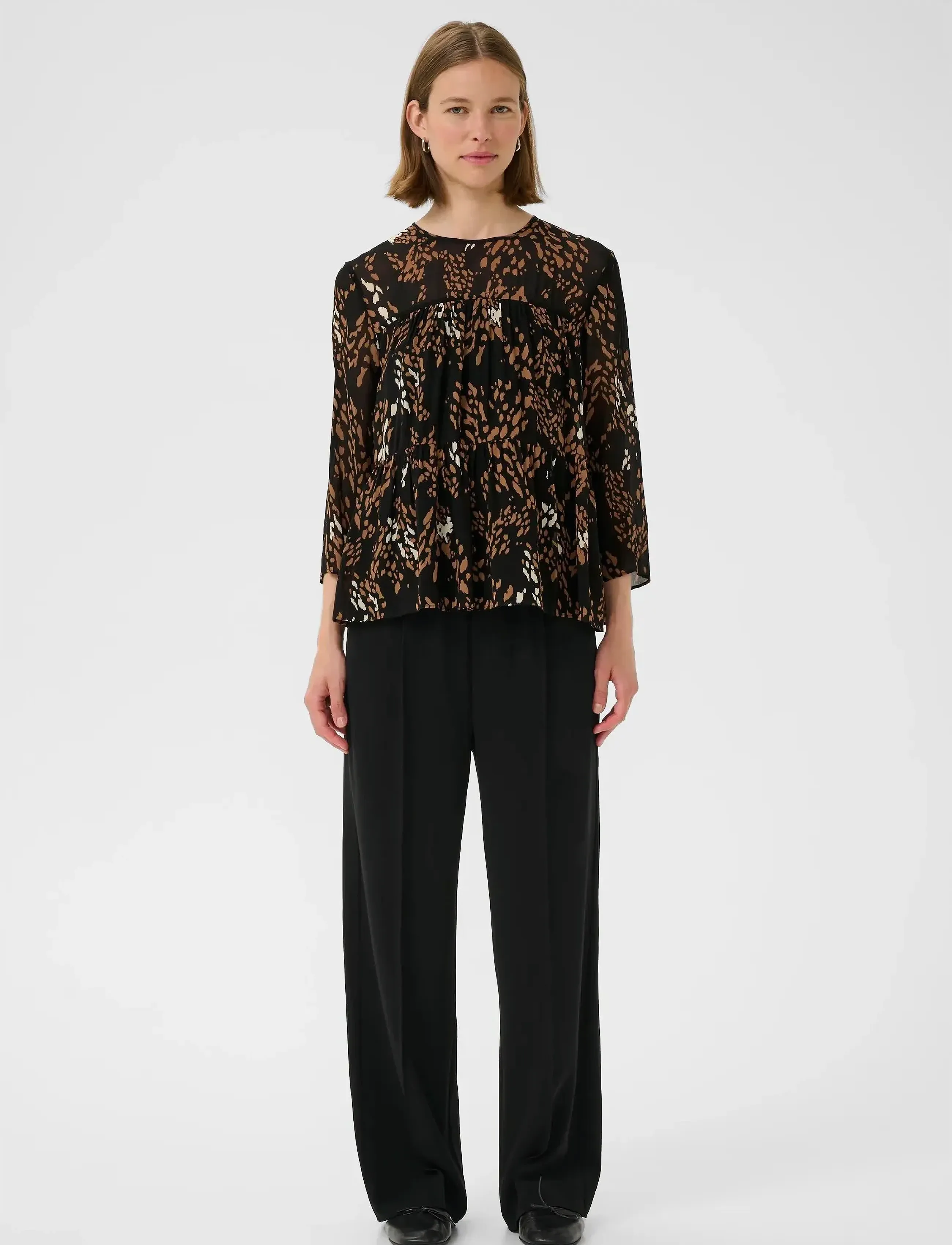 InWear - AverieIW Blouse - blouses à manches longues - leonora black - 3