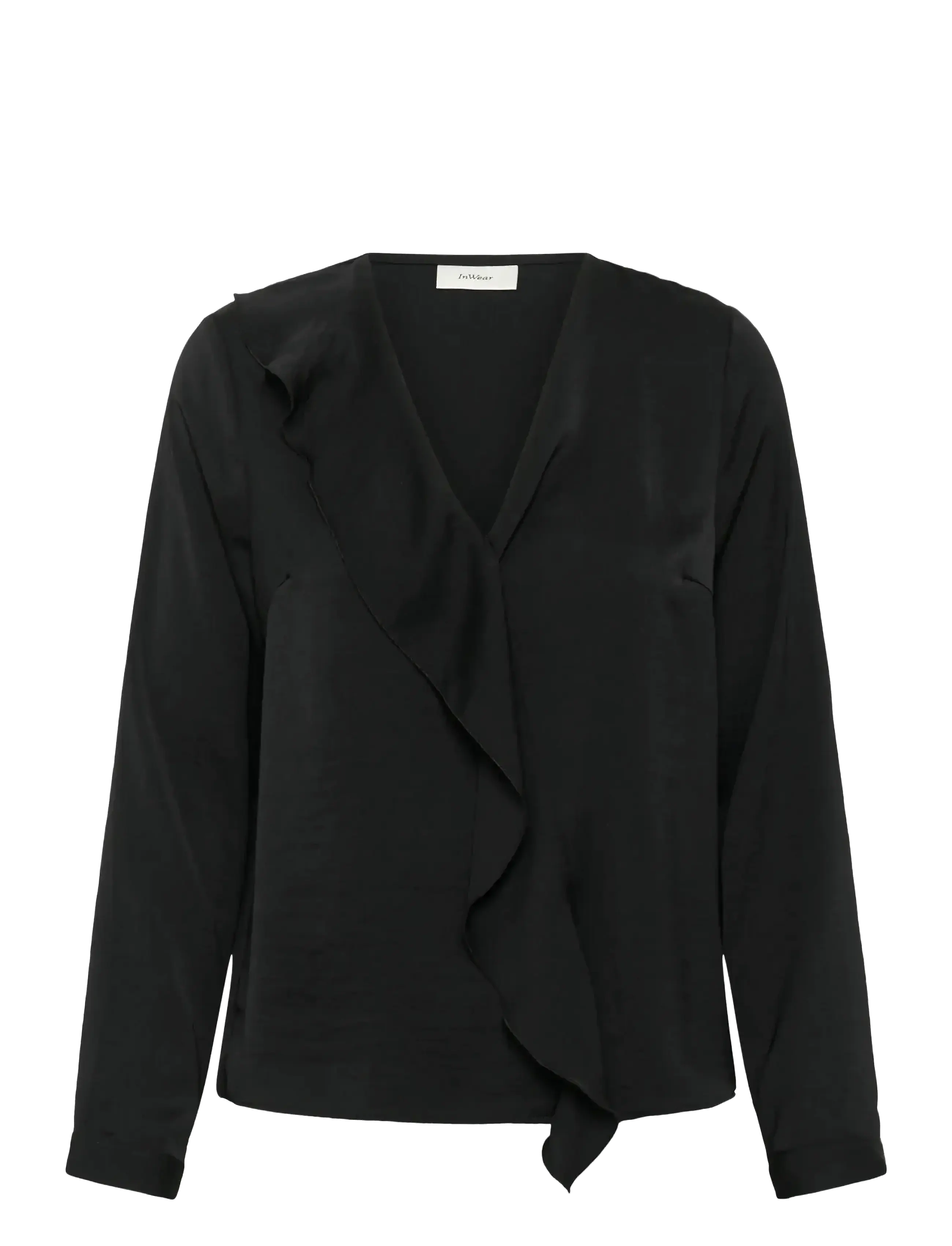 INWEAR Audaiw Bluse Schwarz - 38 - Damen