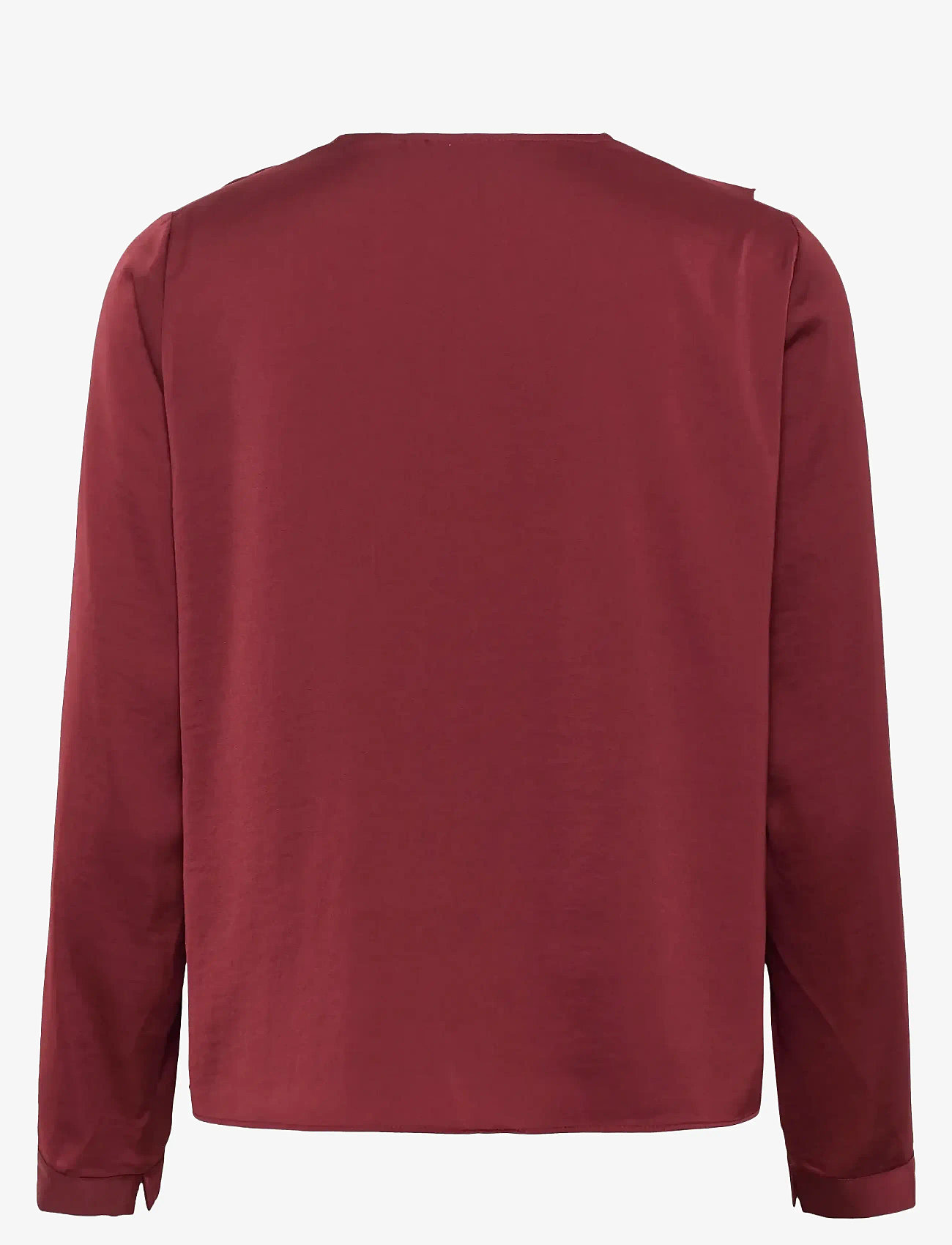 InWear - AudaIW Blouse - langärmlige blusen - cabernet - 2