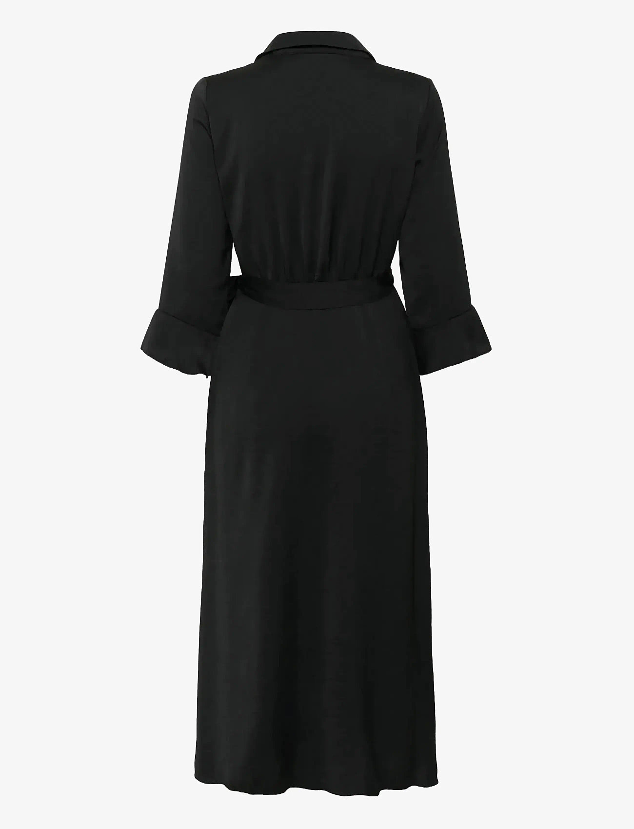 InWear - AudaIW Long Dress - shirt dresses - black - 2