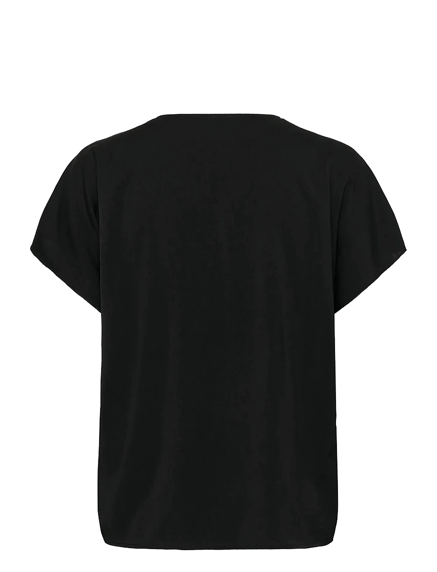 InWear - AdelineIW Top - lühikeste varrukatega särgid - black - 2