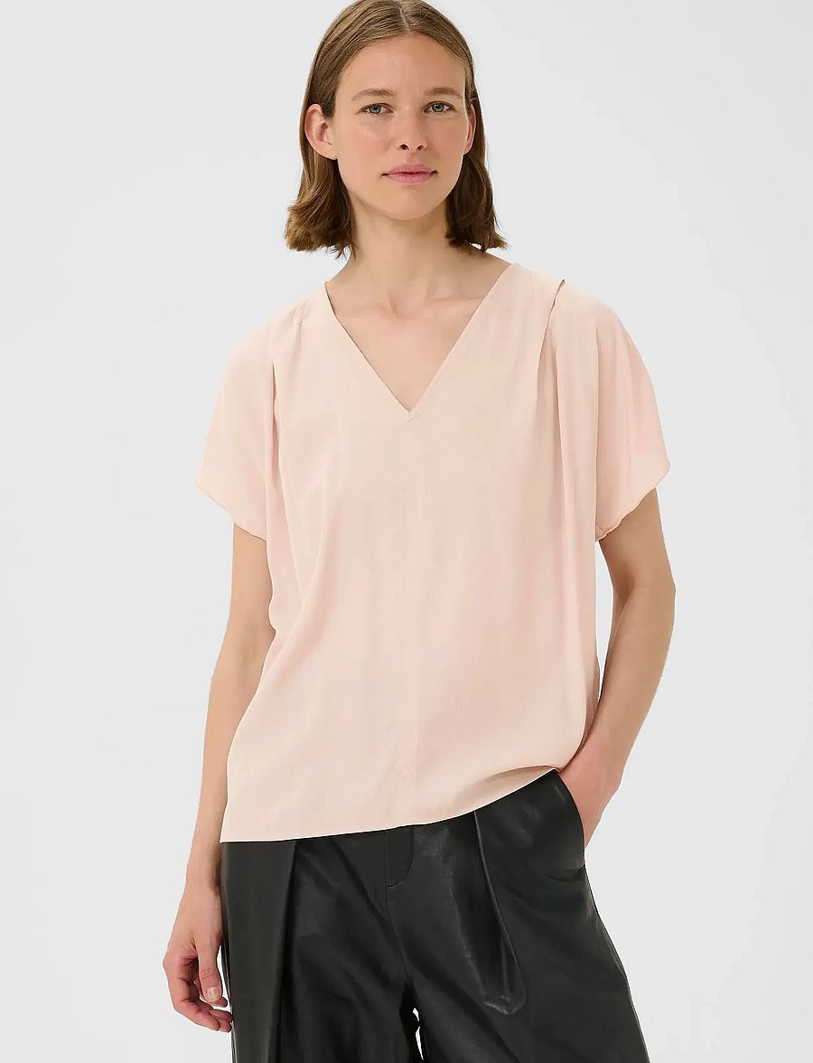InWear - AdelineIW Top - krekli ar īsām piedurknēm - dusty blush - 0
