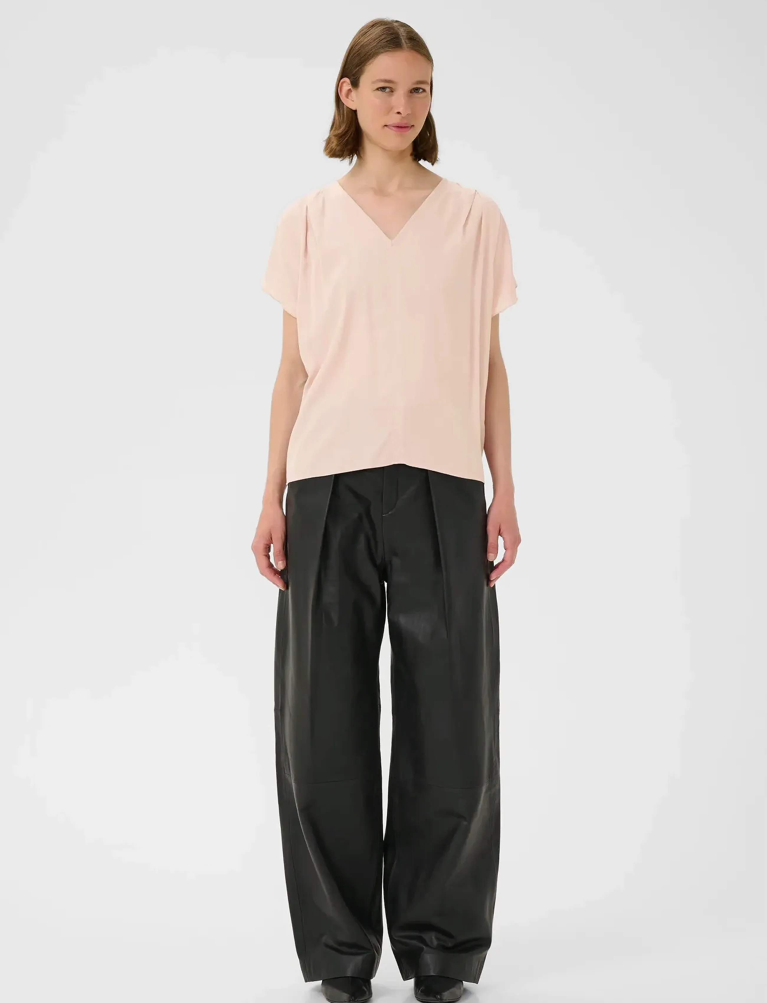 InWear - AdelineIW Top - lühikeste varrukatega särgid - dusty blush - 3