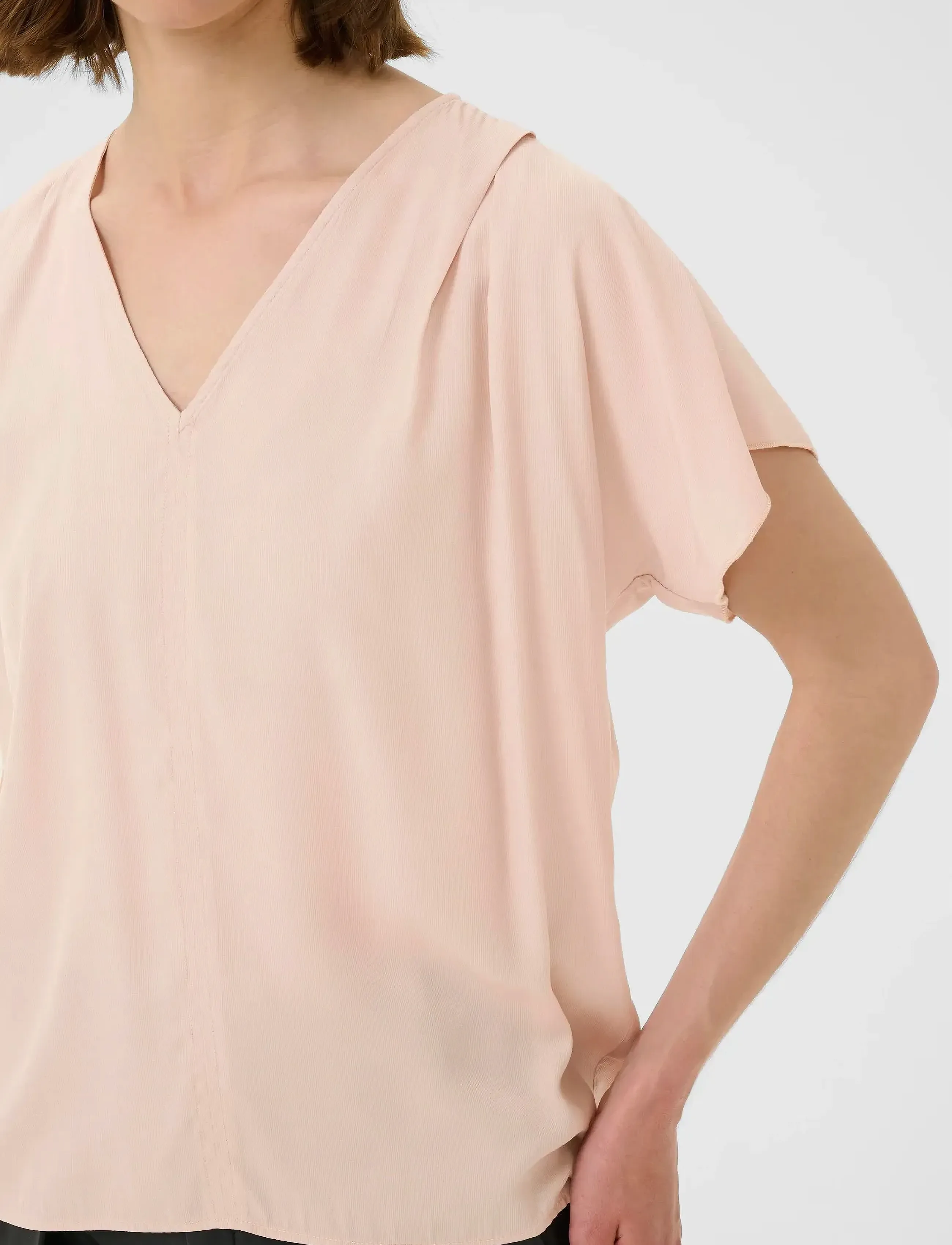 InWear - AdelineIW Top - lühikeste varrukatega särgid - dusty blush - 5