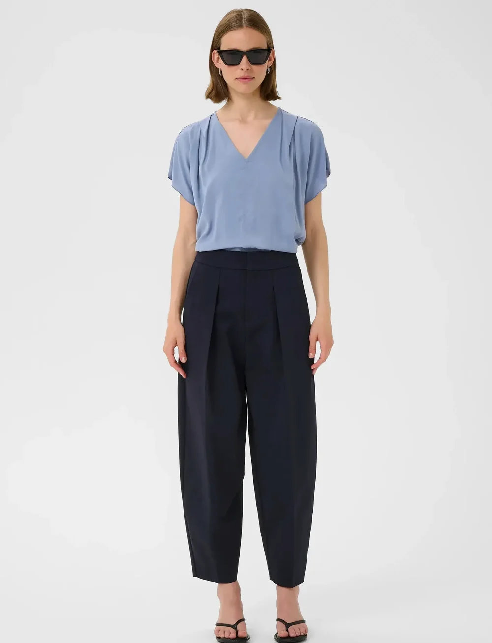 InWear - AdelineIW Top - kortärmade skjortor - wild wind - 3