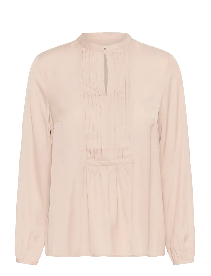 InWear - AdelineIW Blouse - langermede bluser - dusty blush - 1