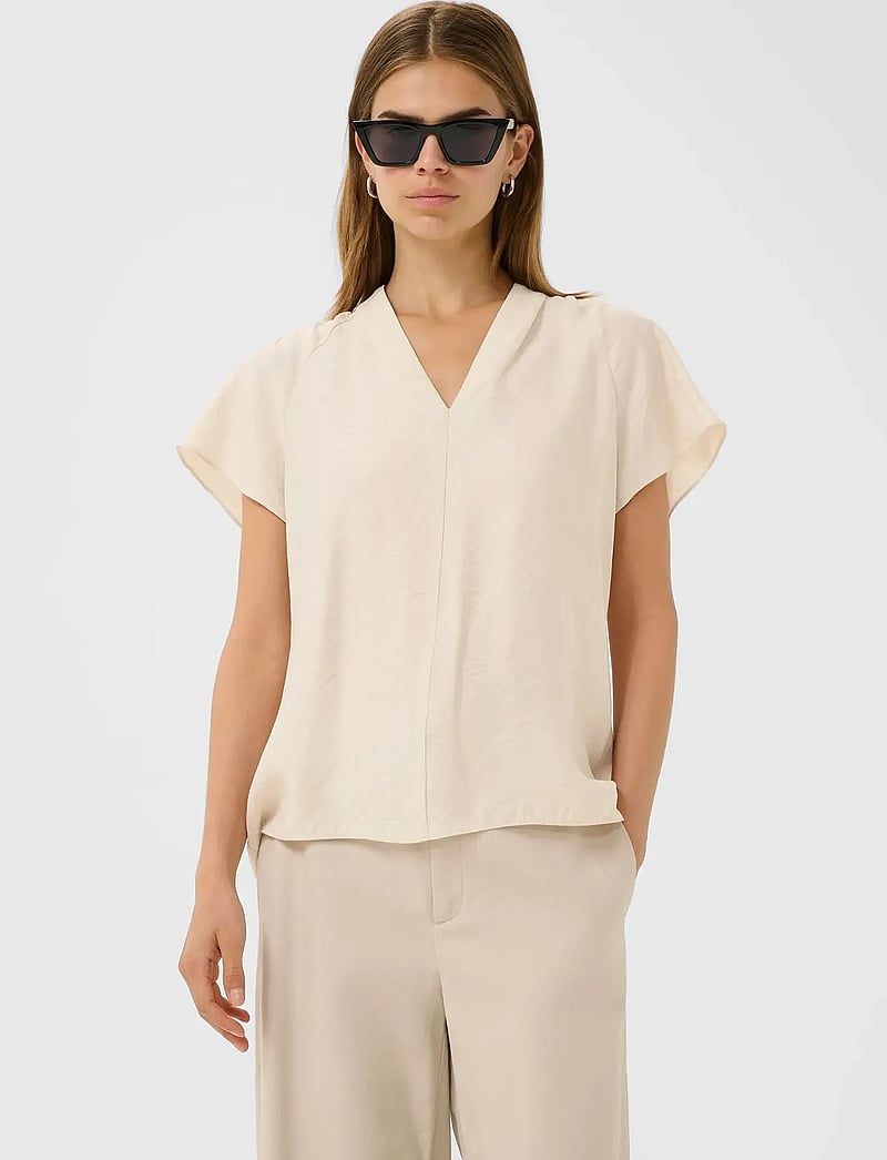 InWear - AdeliaIW Top - lühikeste varrukatega pluusid - haze - 0