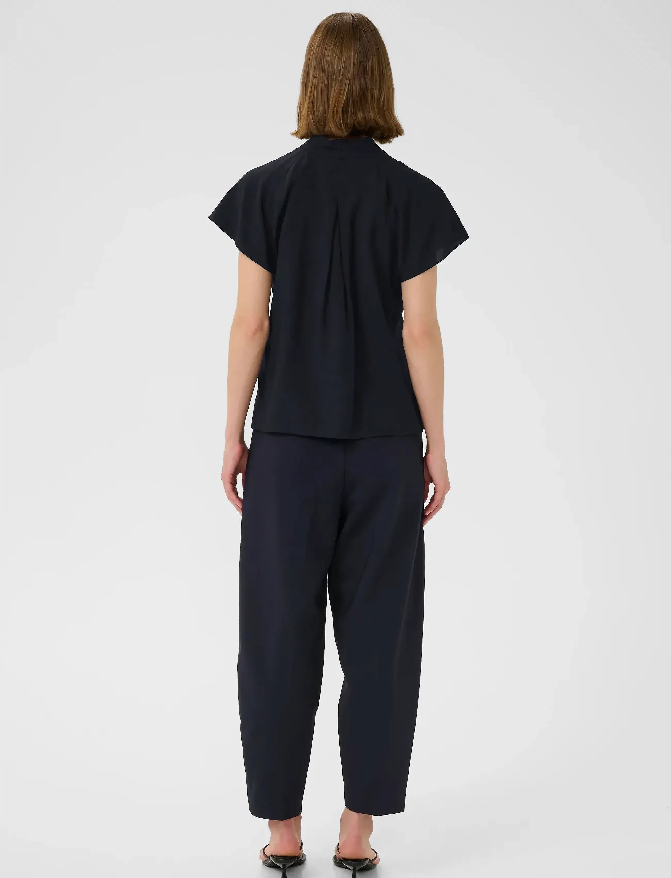InWear - AdeliaIW Top - lühikeste varrukatega pluusid - marine blue - 4