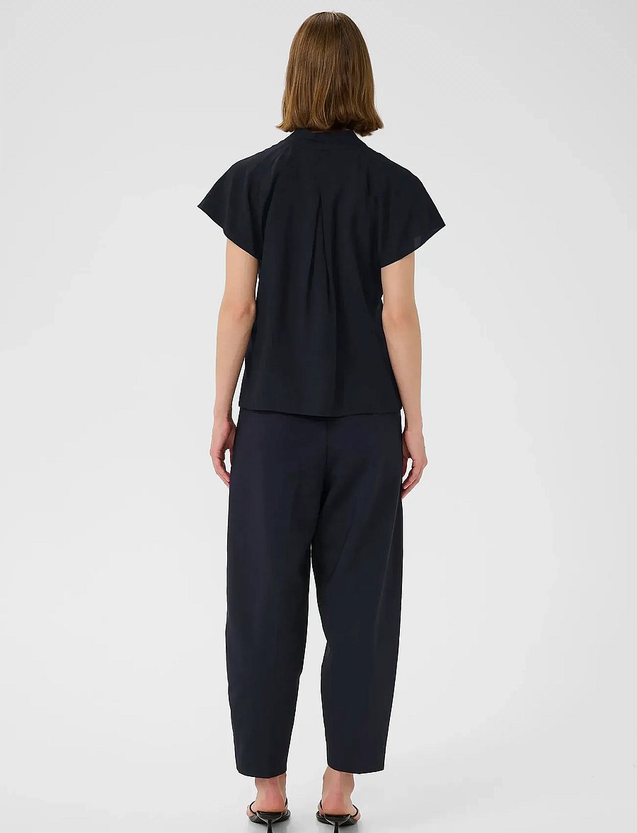 InWear - AdeliaIW Top - lühikeste varrukatega pluusid - marine blue - 4