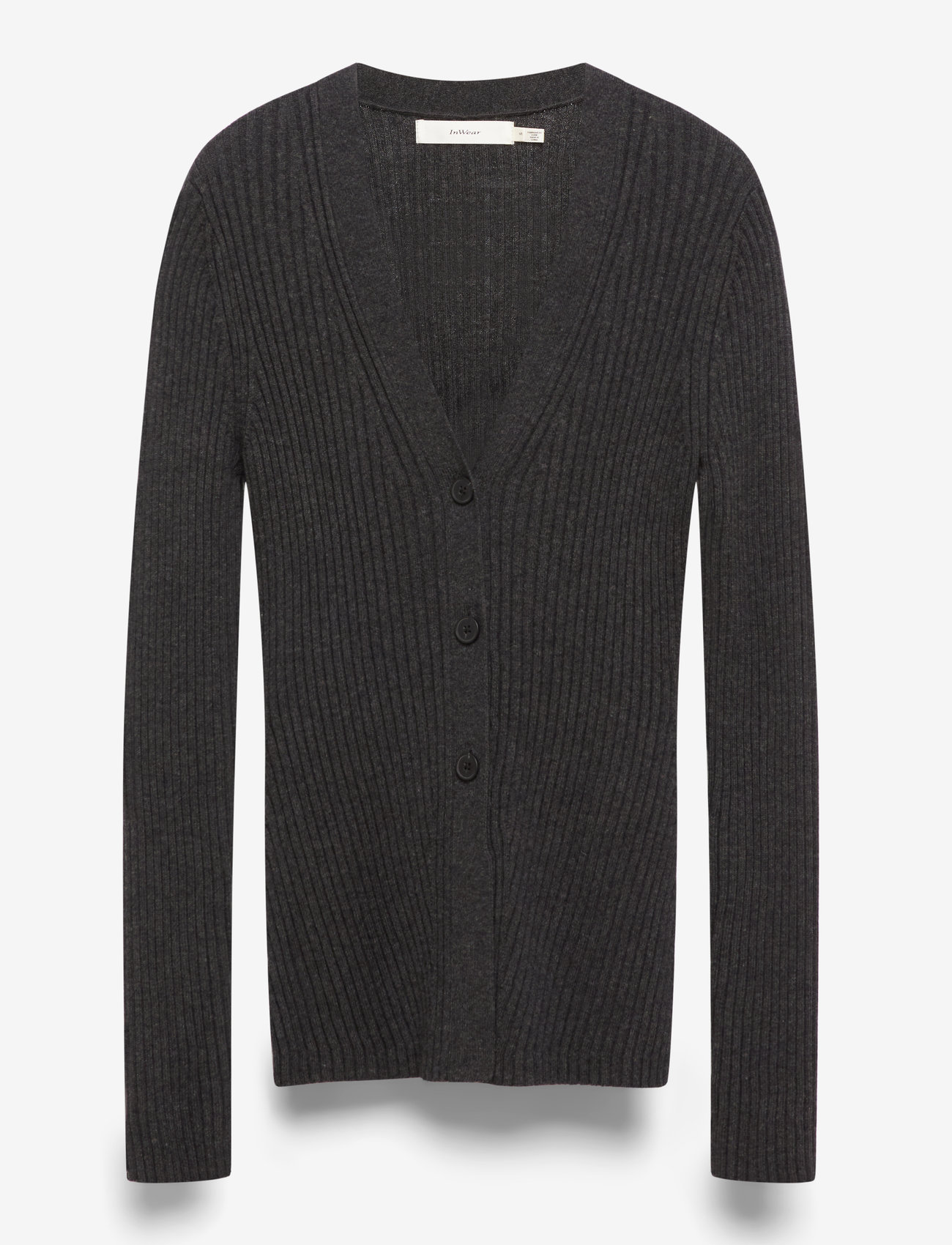 InWear - GiaIW Cardigan - kaschmir - dark grey melange - 2