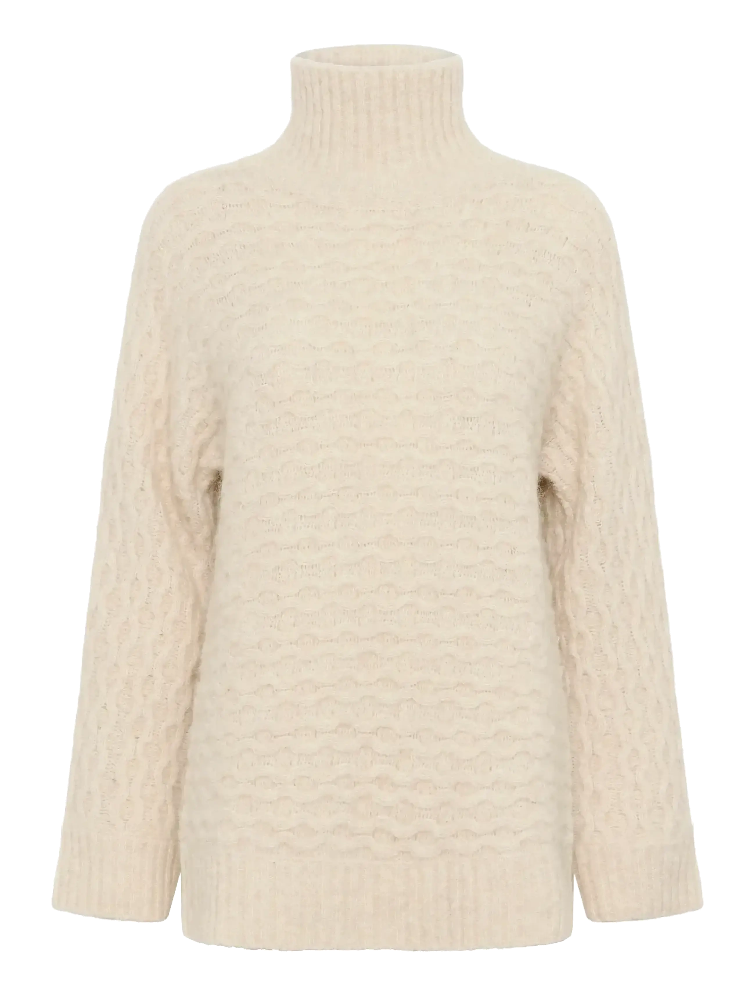 InWear GraiaIW Pullover - Tøj - HAZE MELANGE / cream