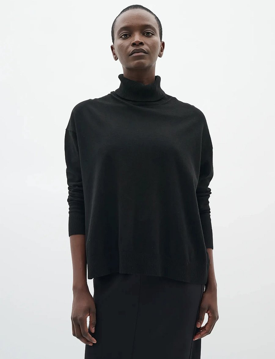 InWear - GleaIW Kellsie Turtleneck - rullekraver - black - 0