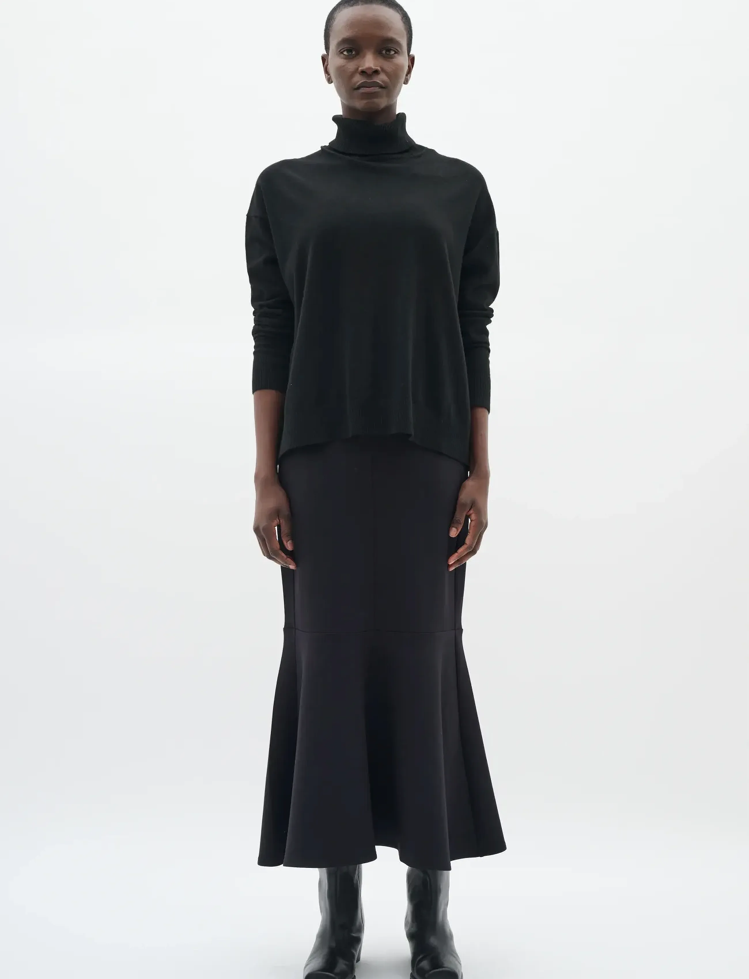 InWear - GleaIW Kellsie Turtleneck - cashmere - black - 3
