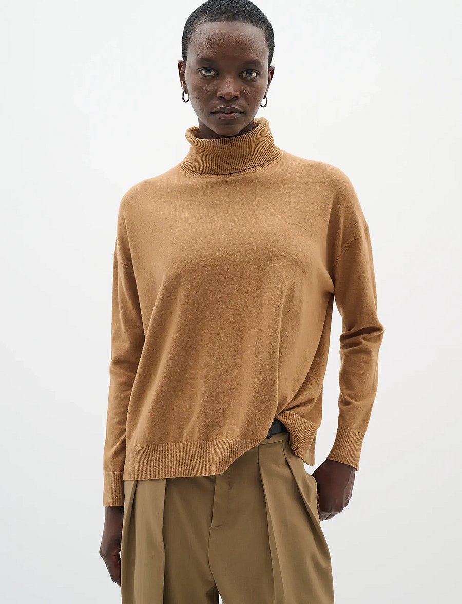 InWear - GleaIW Kellsie Turtleneck - coltruien - tobacco brown - 0