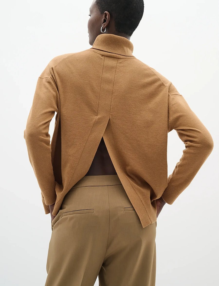 InWear - GleaIW Kellsie Turtleneck - coltruien - tobacco brown - 5