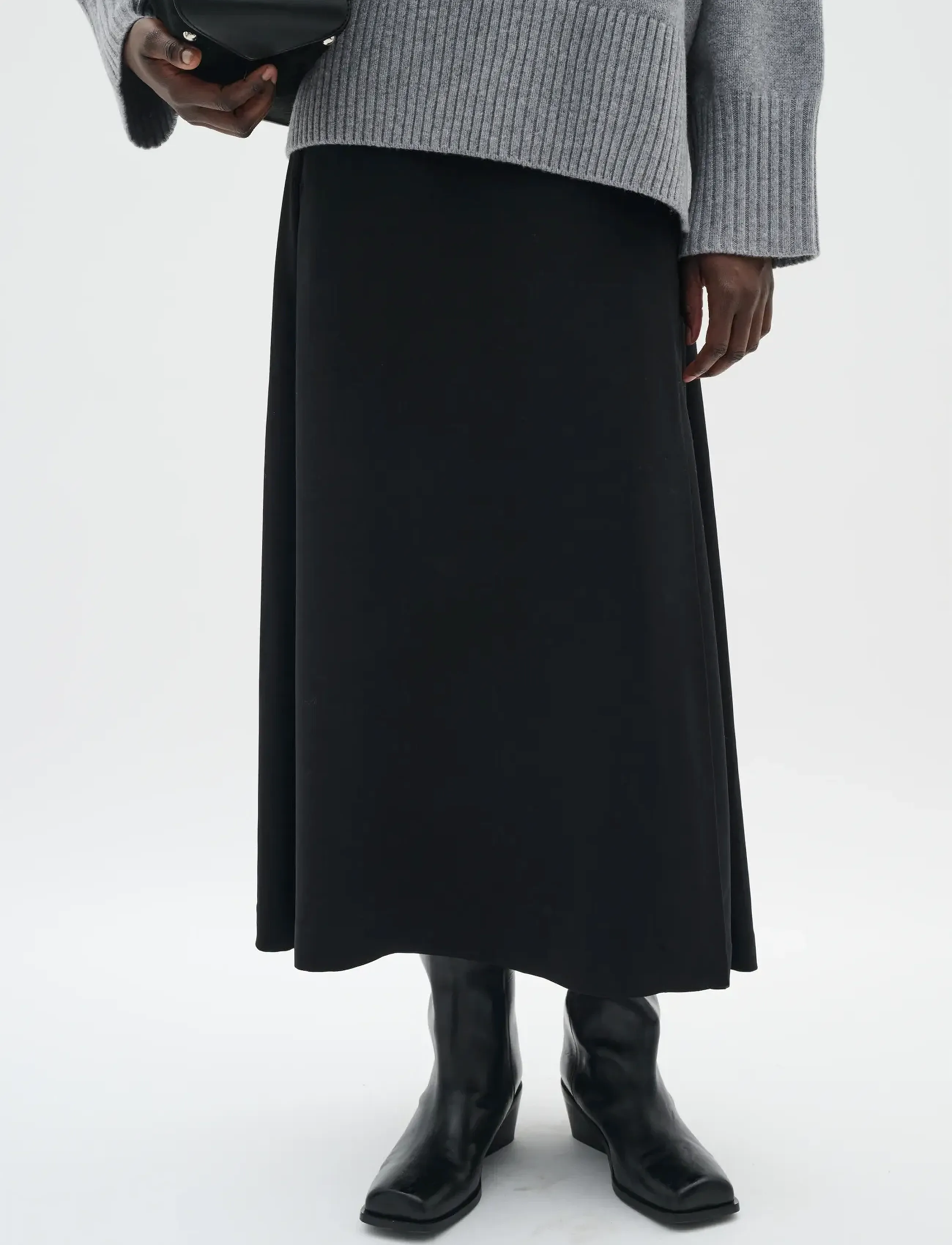 InWear GleaIW Kellsie Skirt - Nederdele - BLACK / black