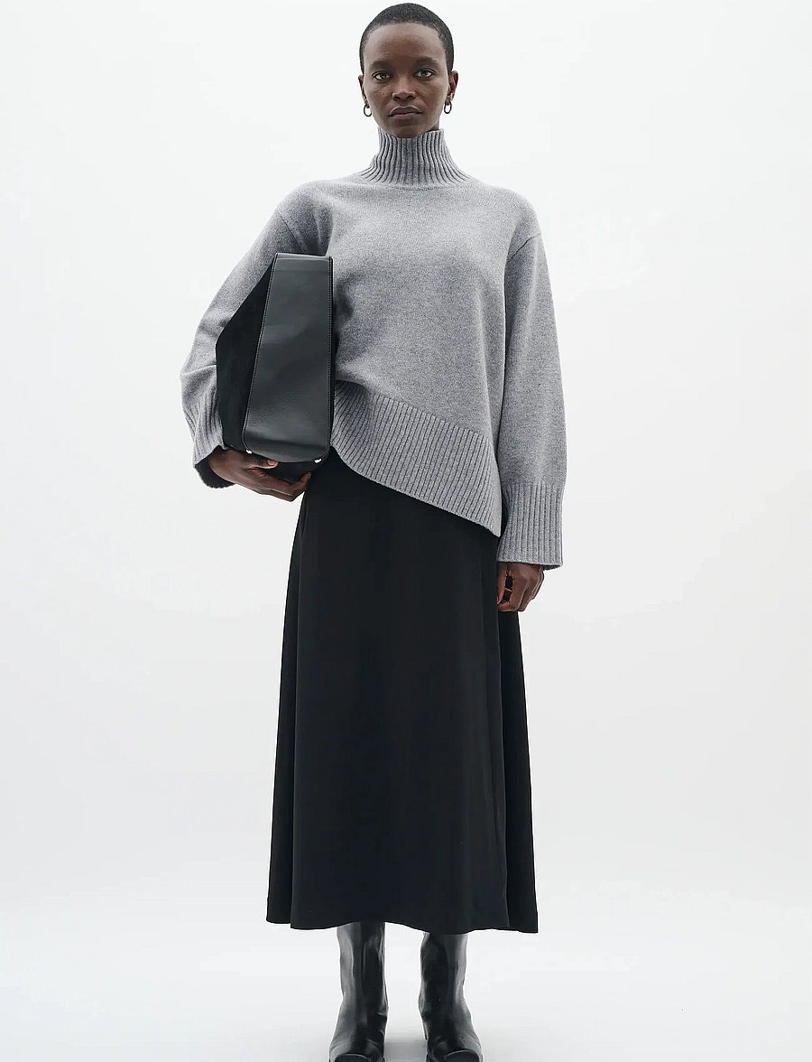 InWear - GleaIW Kellsie Skirt - midiseelikud - black - 3