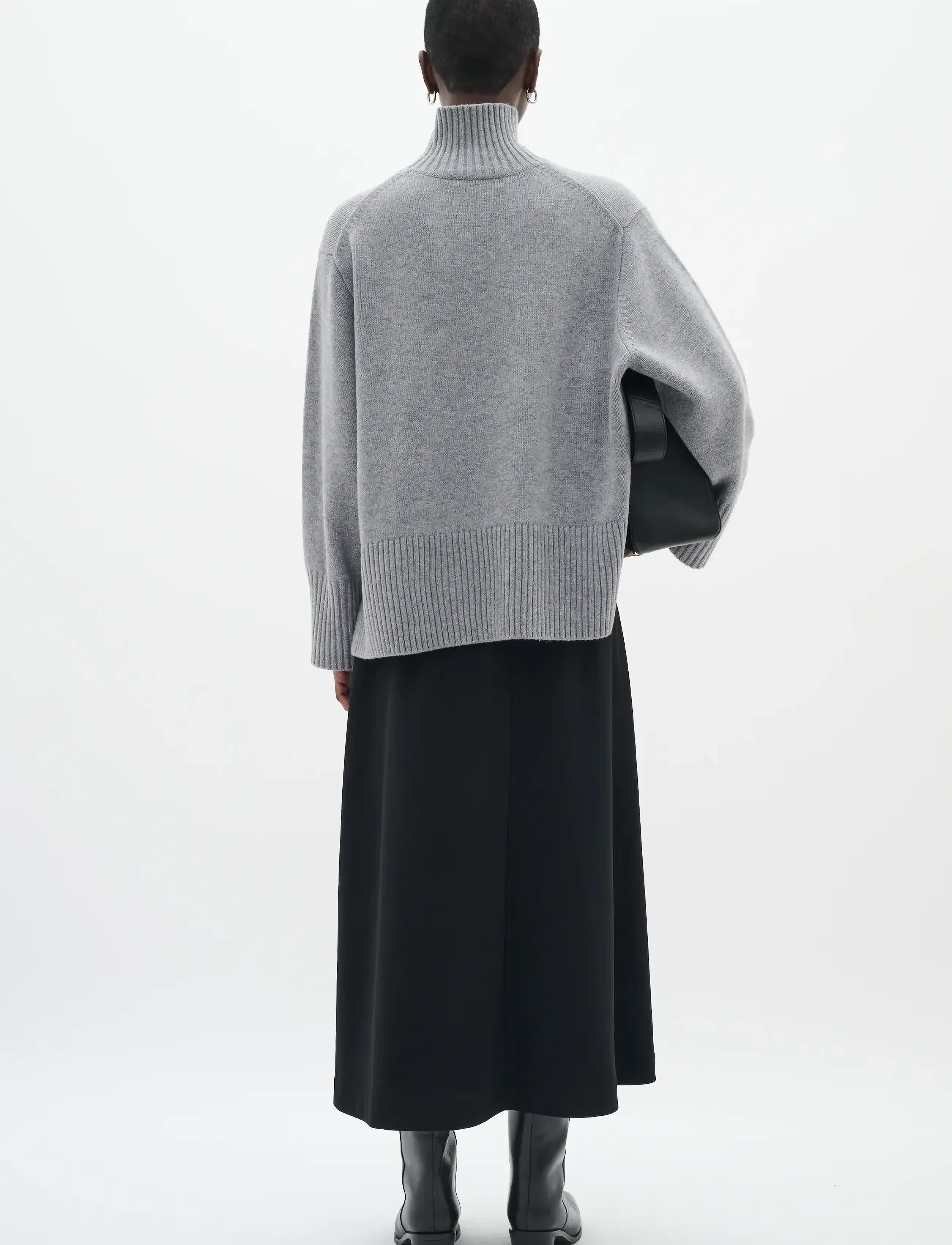 InWear - GleaIW Kellsie Skirt - spódnice do kolan i midi - black - 4