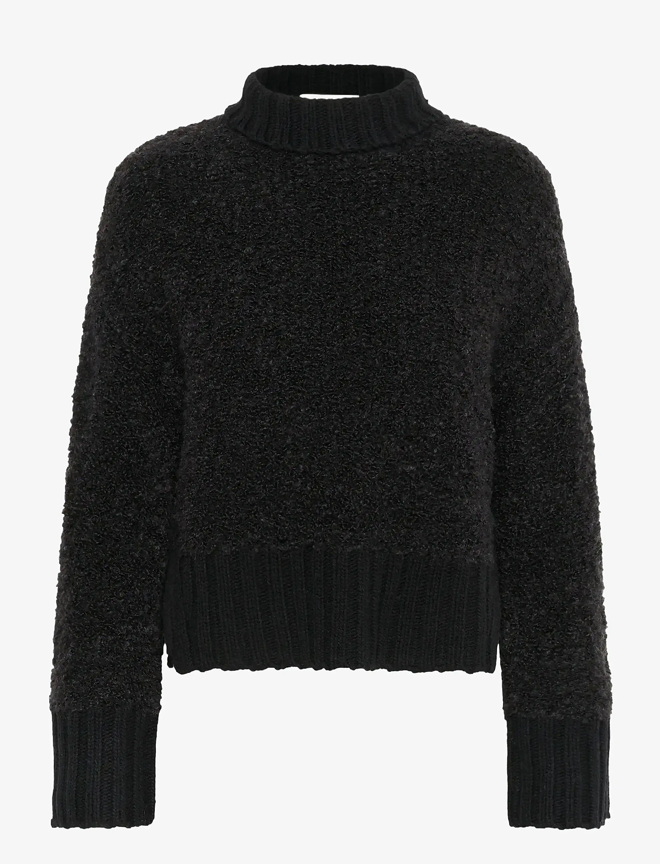 InWear - GuoIW Highneck - striktrøjer - black - 1