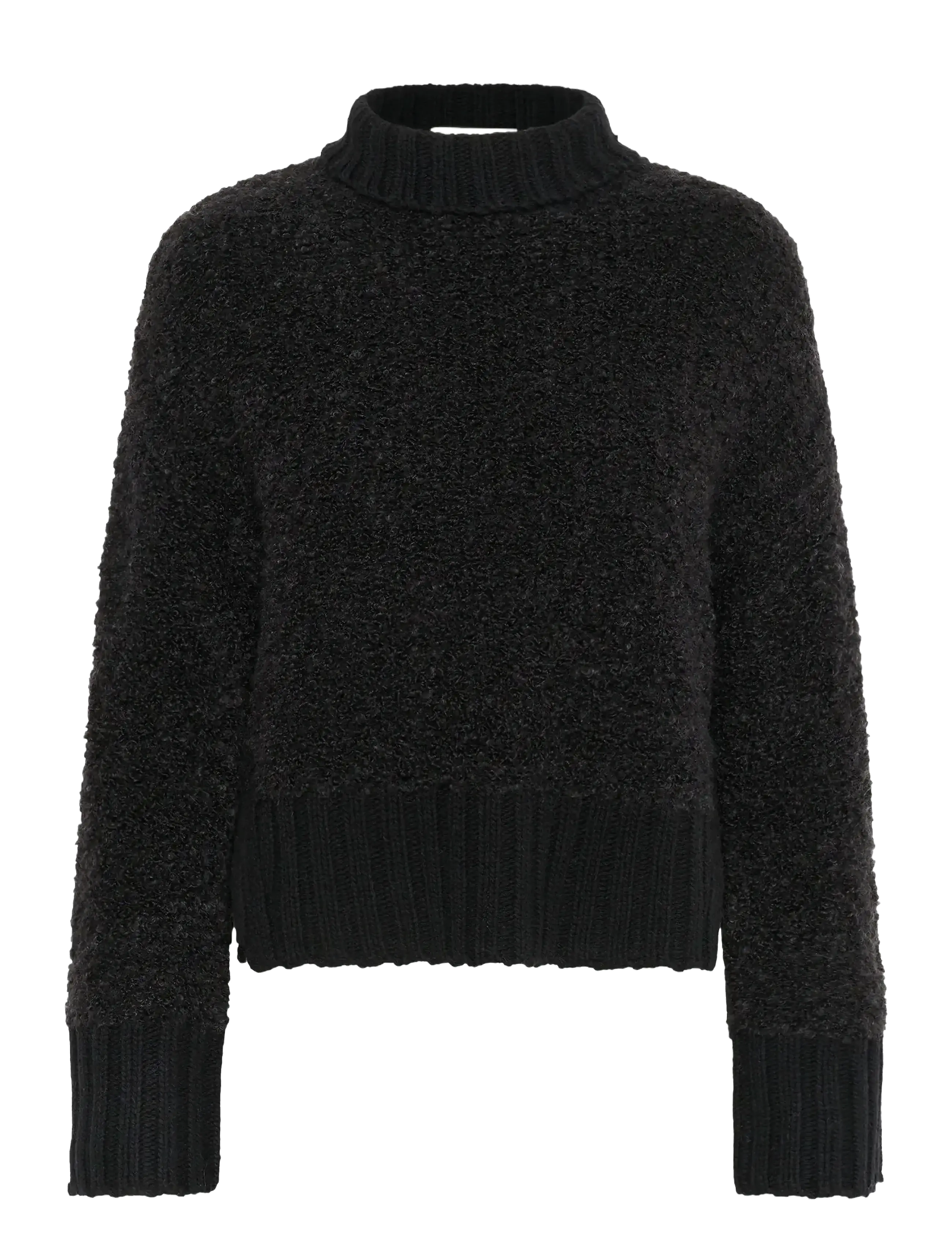 InWear - GuoIW Highneck - gebreide truien - black - 1