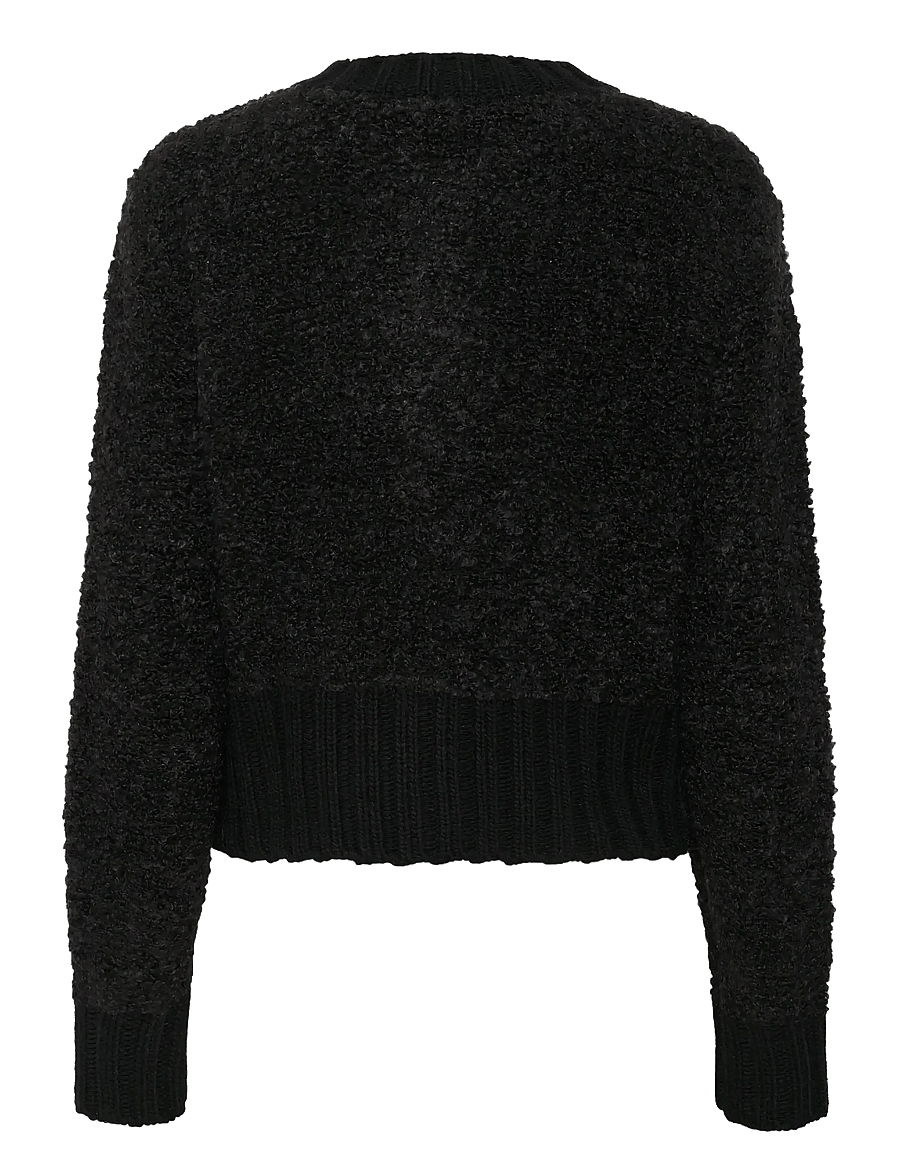 InWear - GuoIW Cardigan - cardigans - black - 2