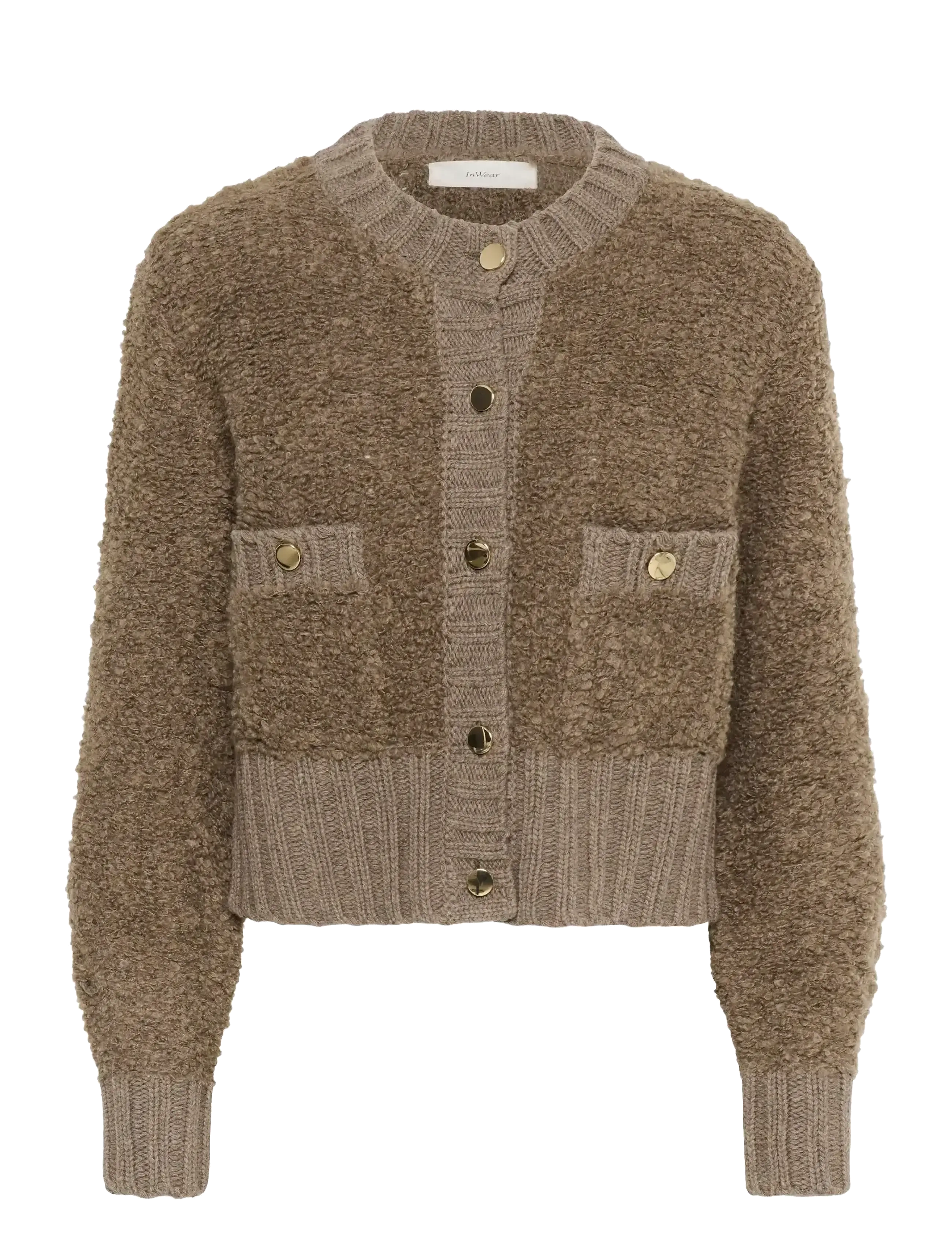 InWear GuoIW Cardigan - Strickmode - SANDY GREY MELANGE / grey