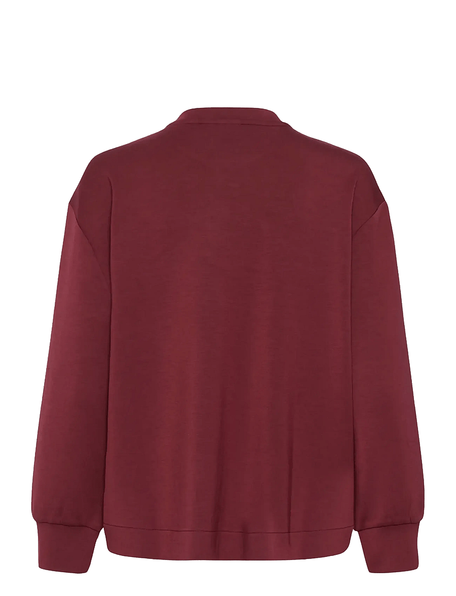 InWear - GidaIW Vincent Sweatshirt - strikkegensere - cabernet - 2