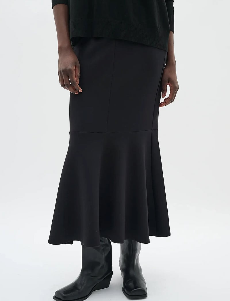 InWear - GidaIW Vincent Skirt - maxikjolar - black - 0