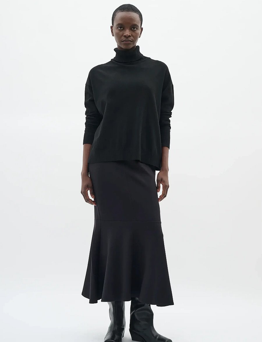 InWear - GidaIW Vincent Skirt - maxi röcke - black - 3