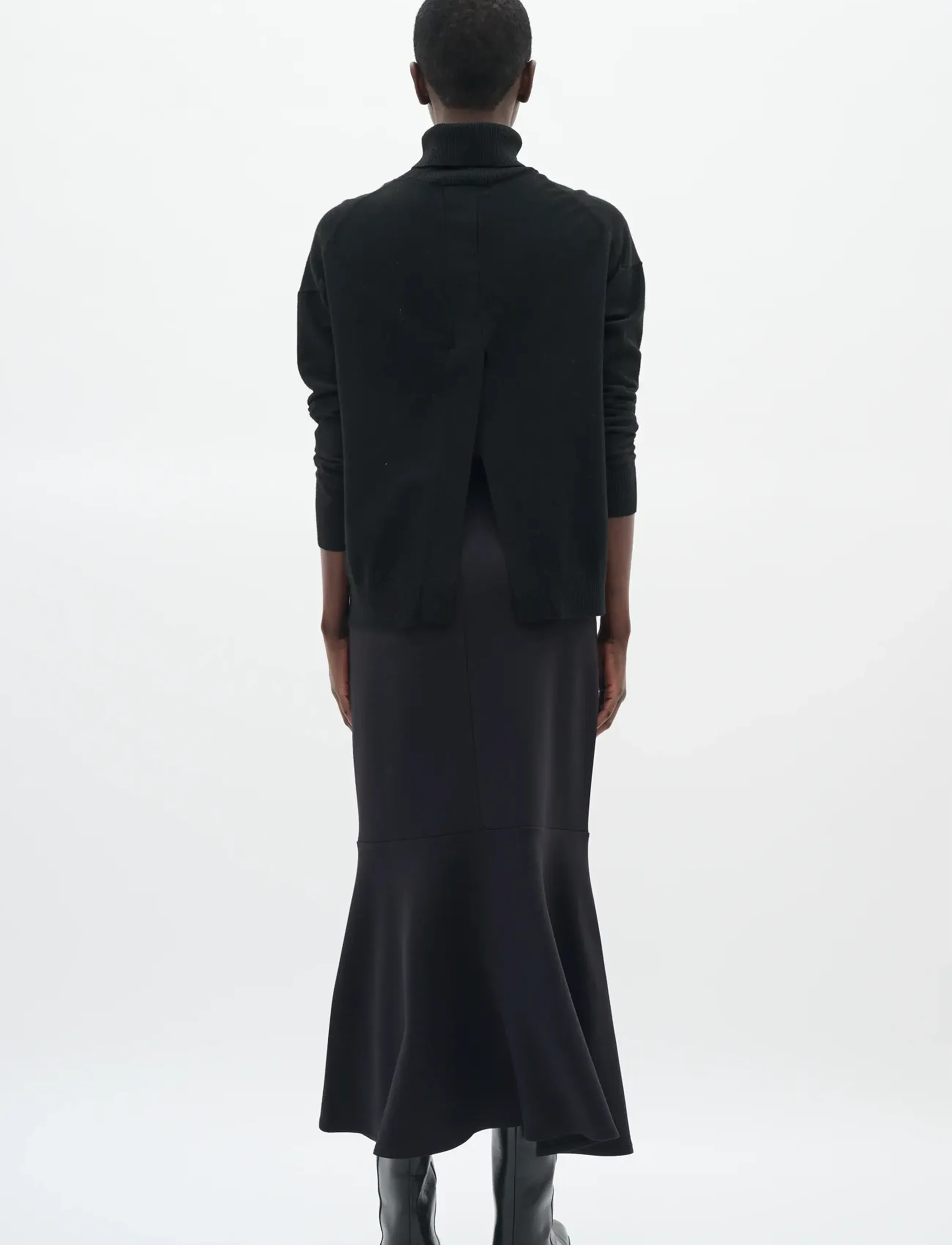 InWear - GidaIW Vincent Skirt - maxikjolar - black - 4